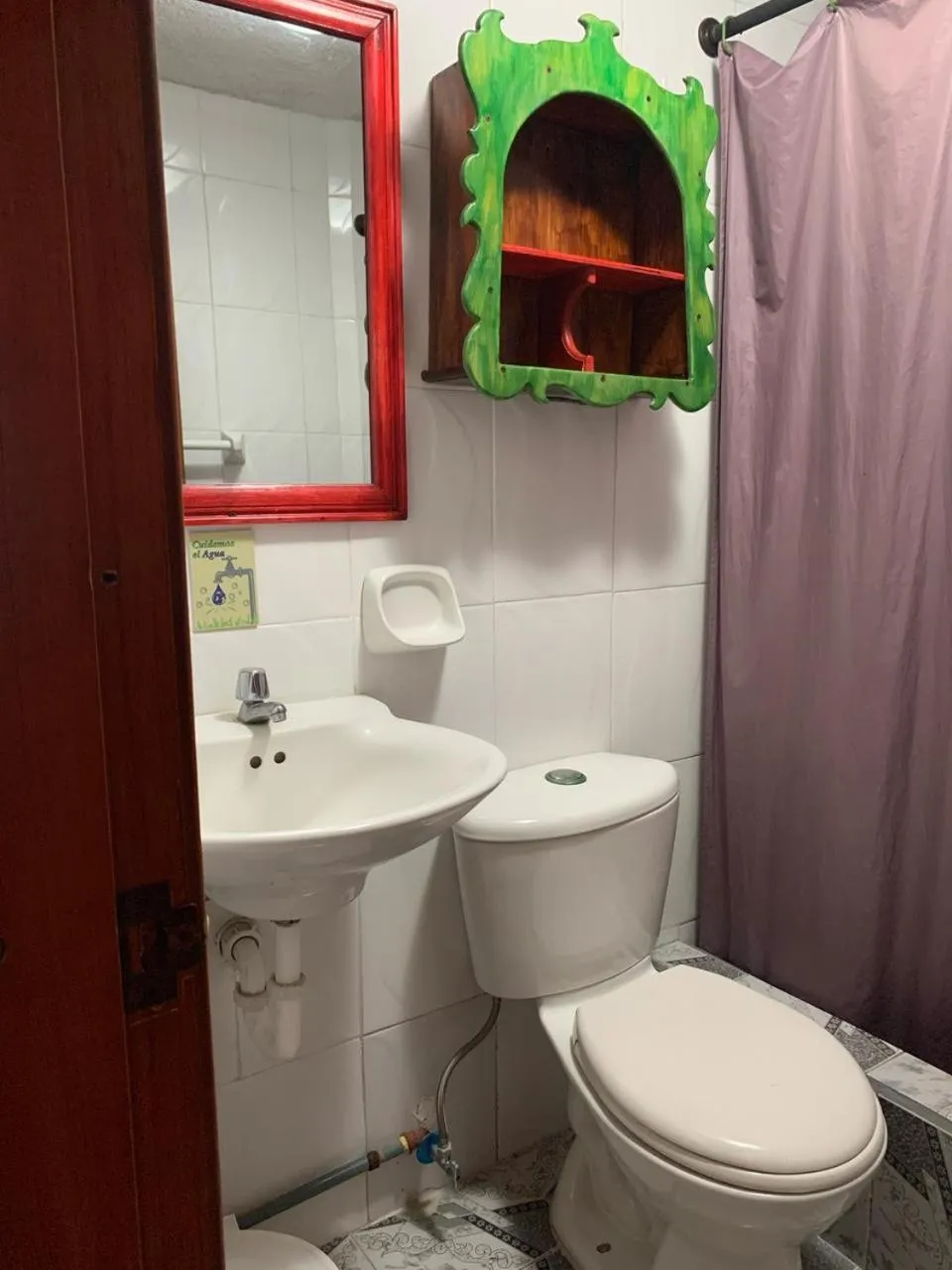 Shower in Flying Donkey