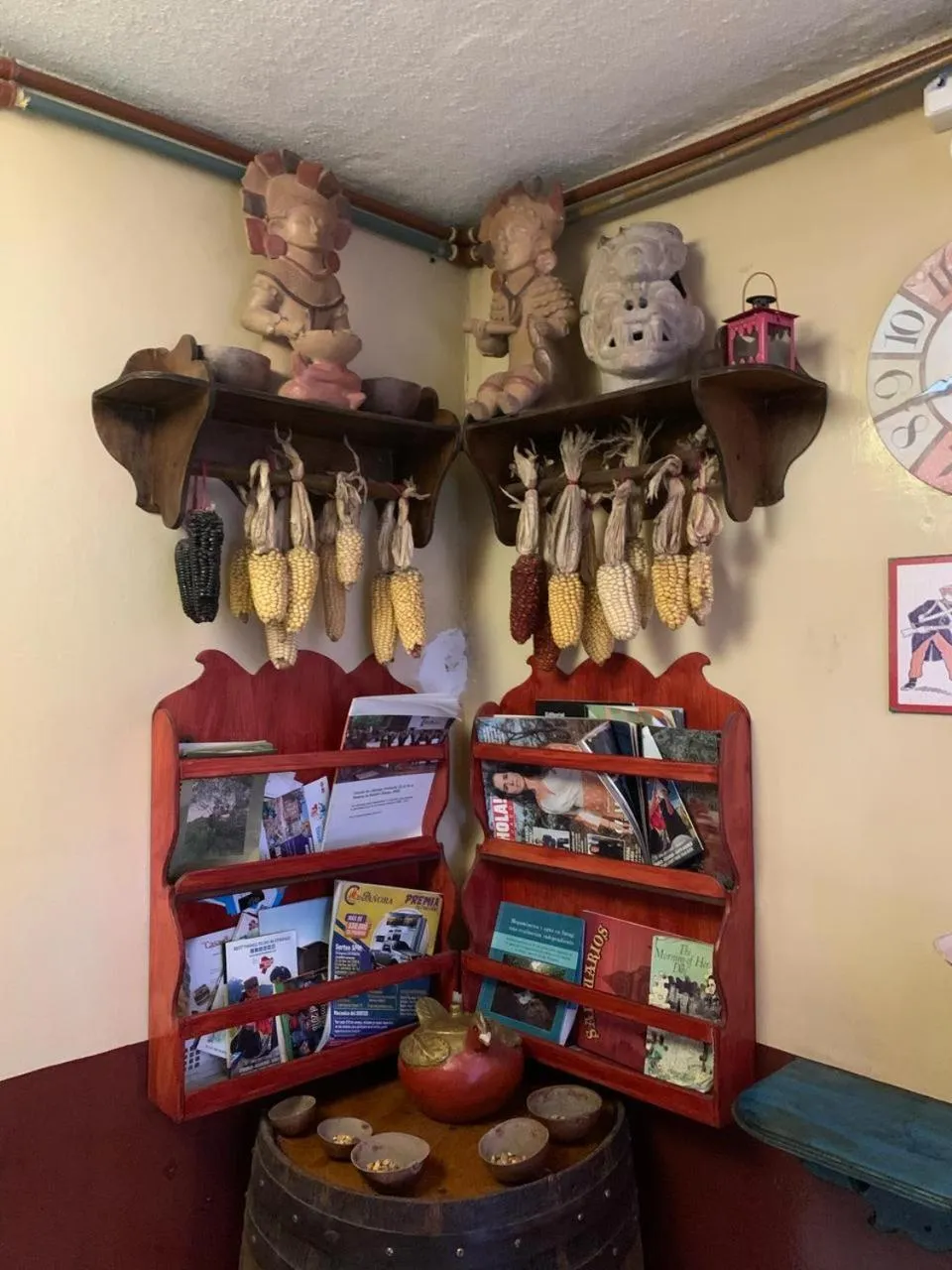 Decorative detail in Flying Donkey