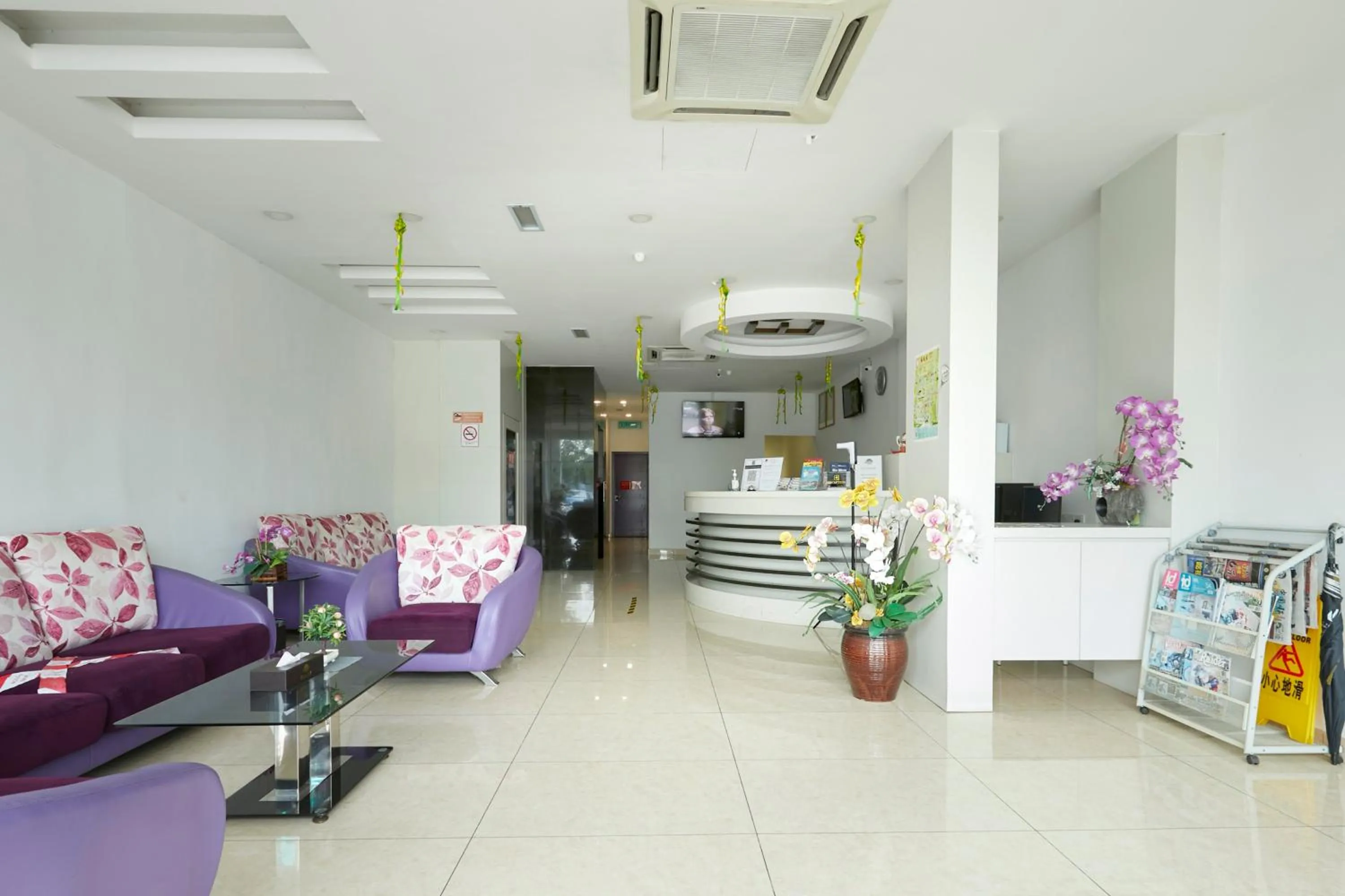 Lobby or reception in East Sun Hotel Sekinchan Self Check In