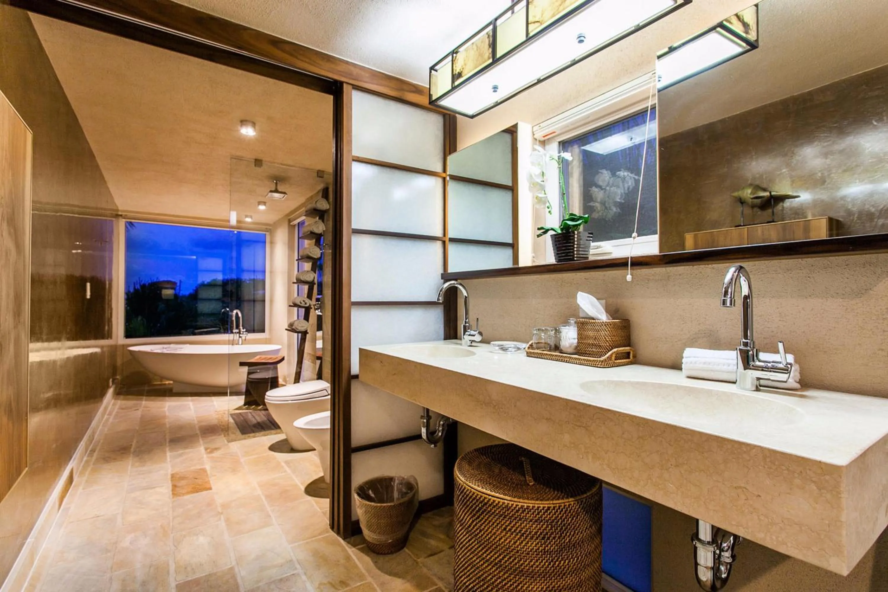 Bathroom in CeBlue Villas