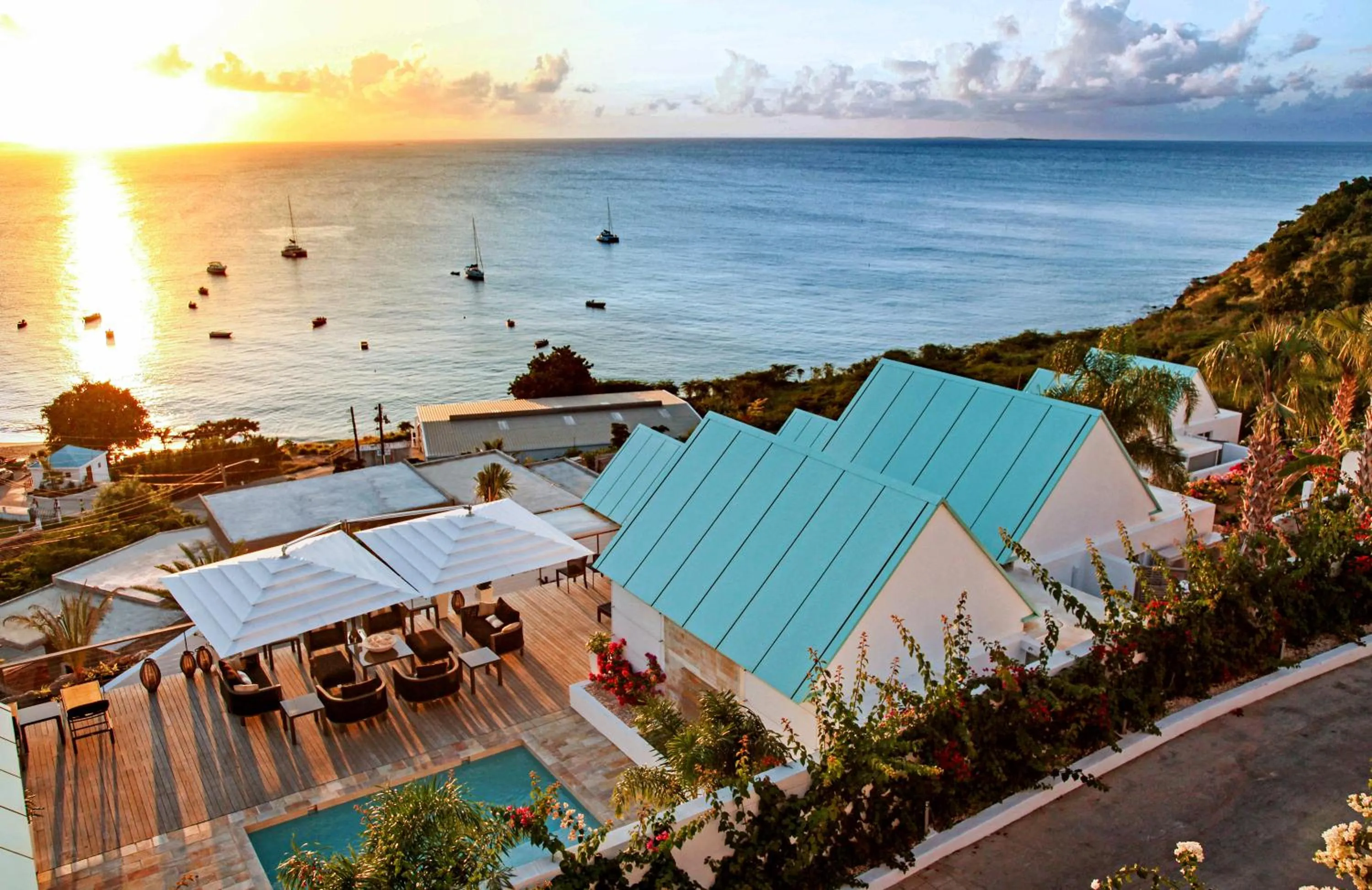 Beach in CeBlue Villas