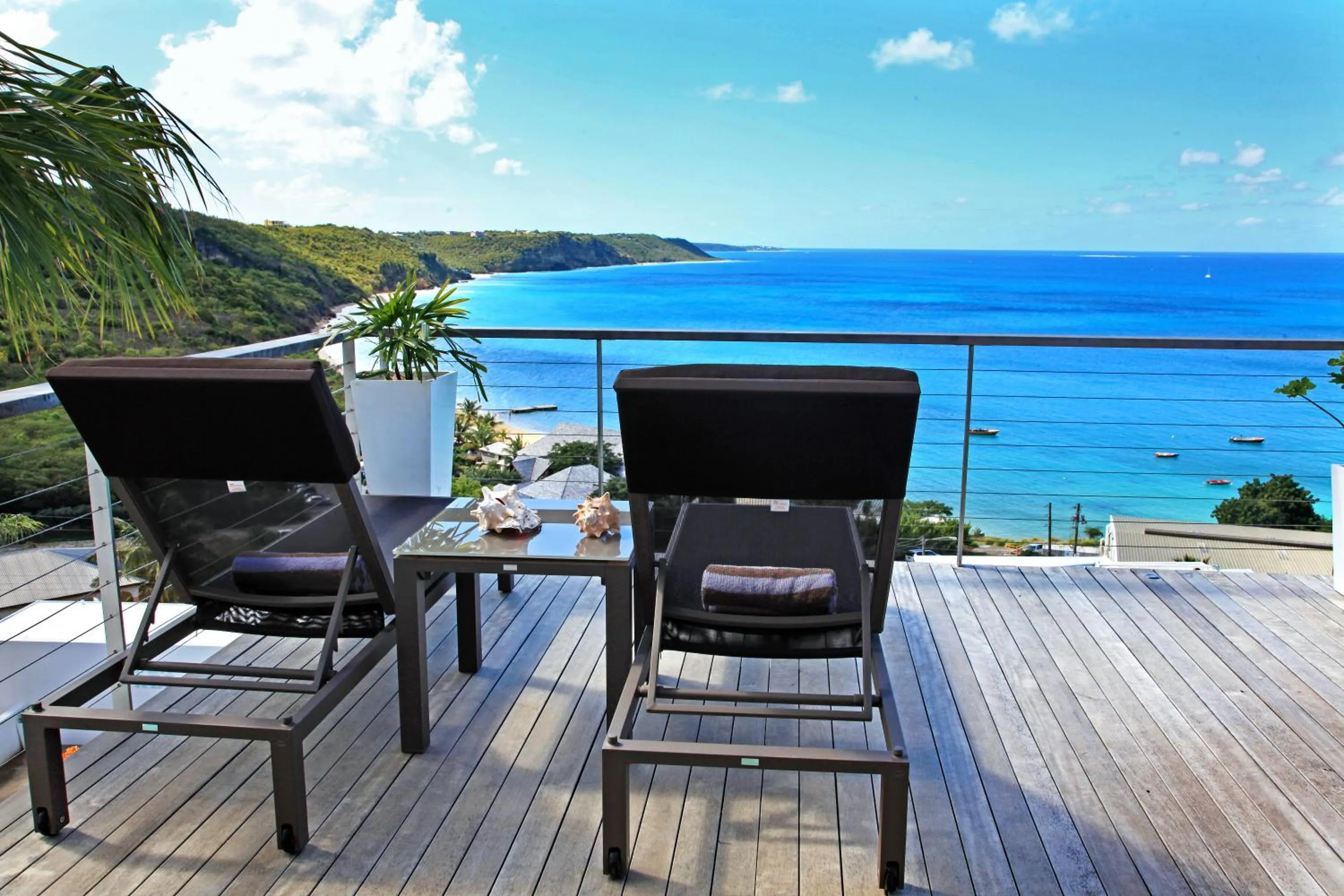 Sea view in CeBlue Villas