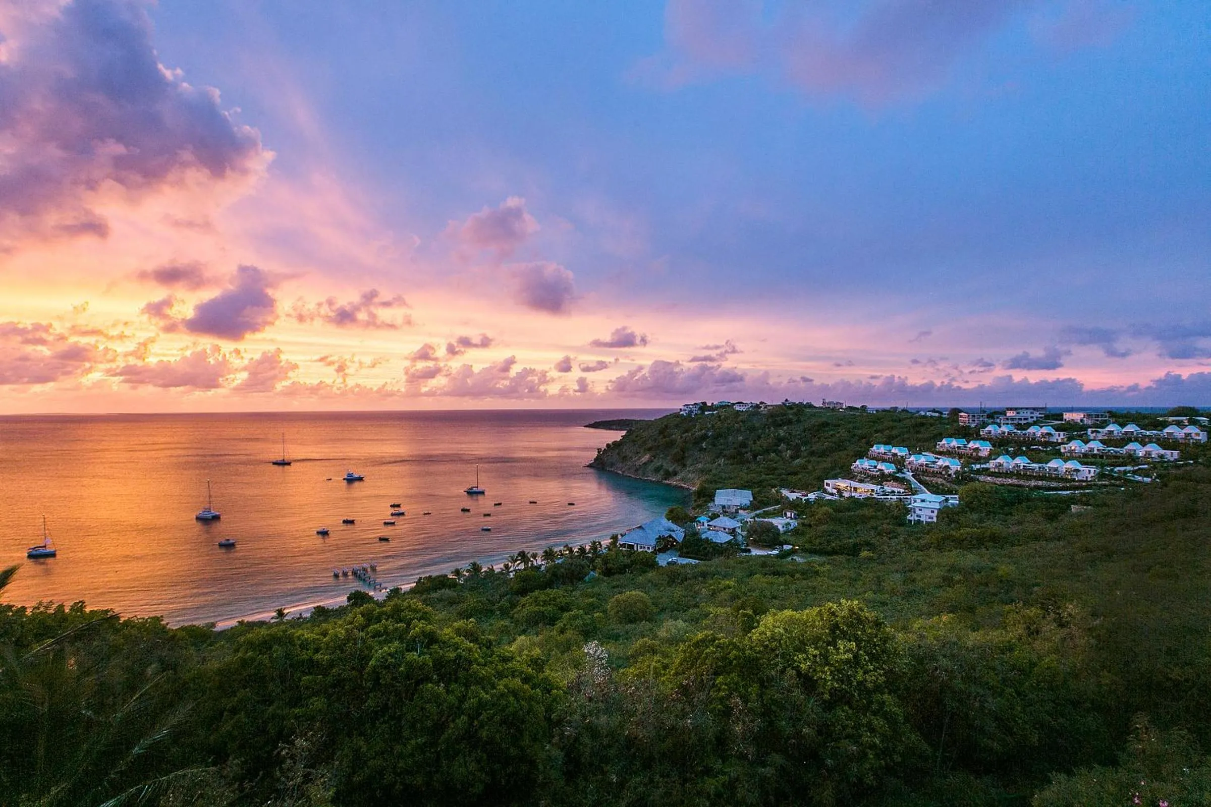 Natural landscape in CeBlue Villas