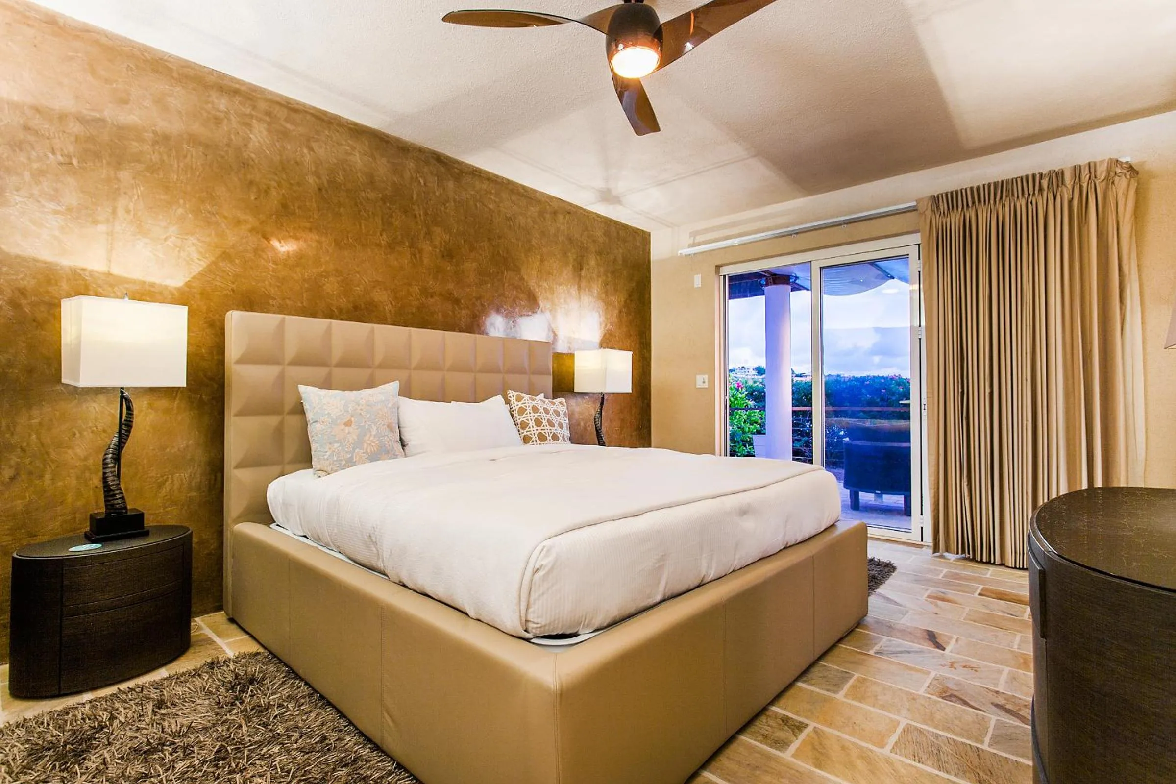 Bedroom, Bed in CeBlue Villas