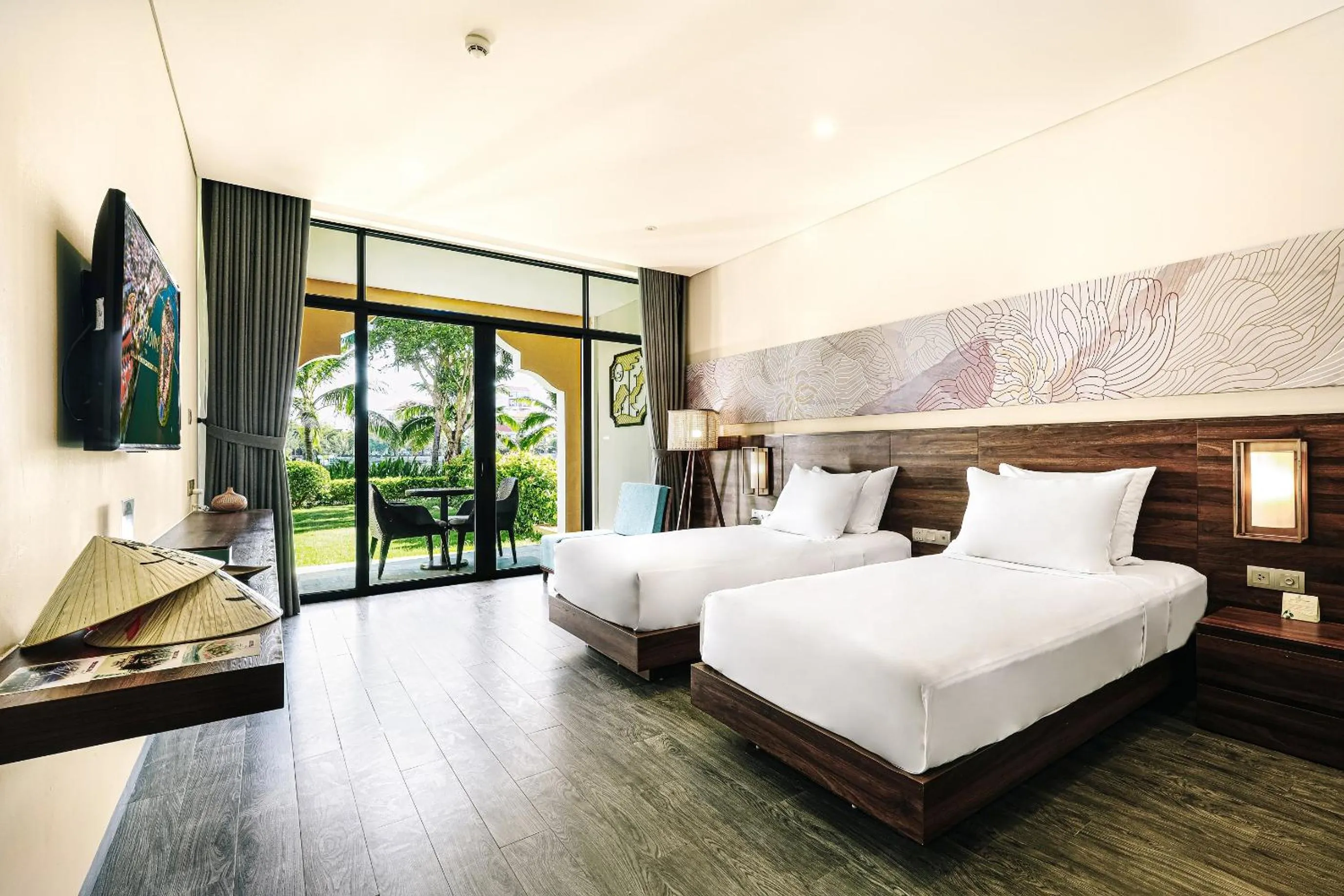 Bed in Hoi An Memories Resort & Spa