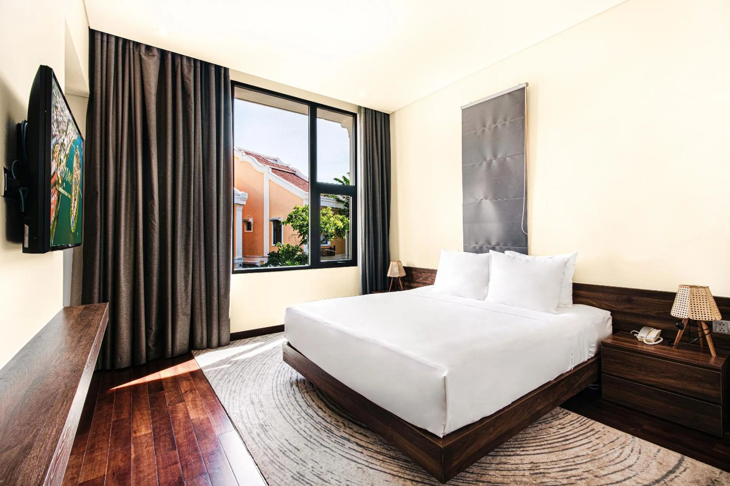 Bed in Hoi An Memories Resort & Spa