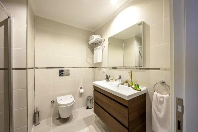 Bathroom in Mr BEYAZ HOTEL