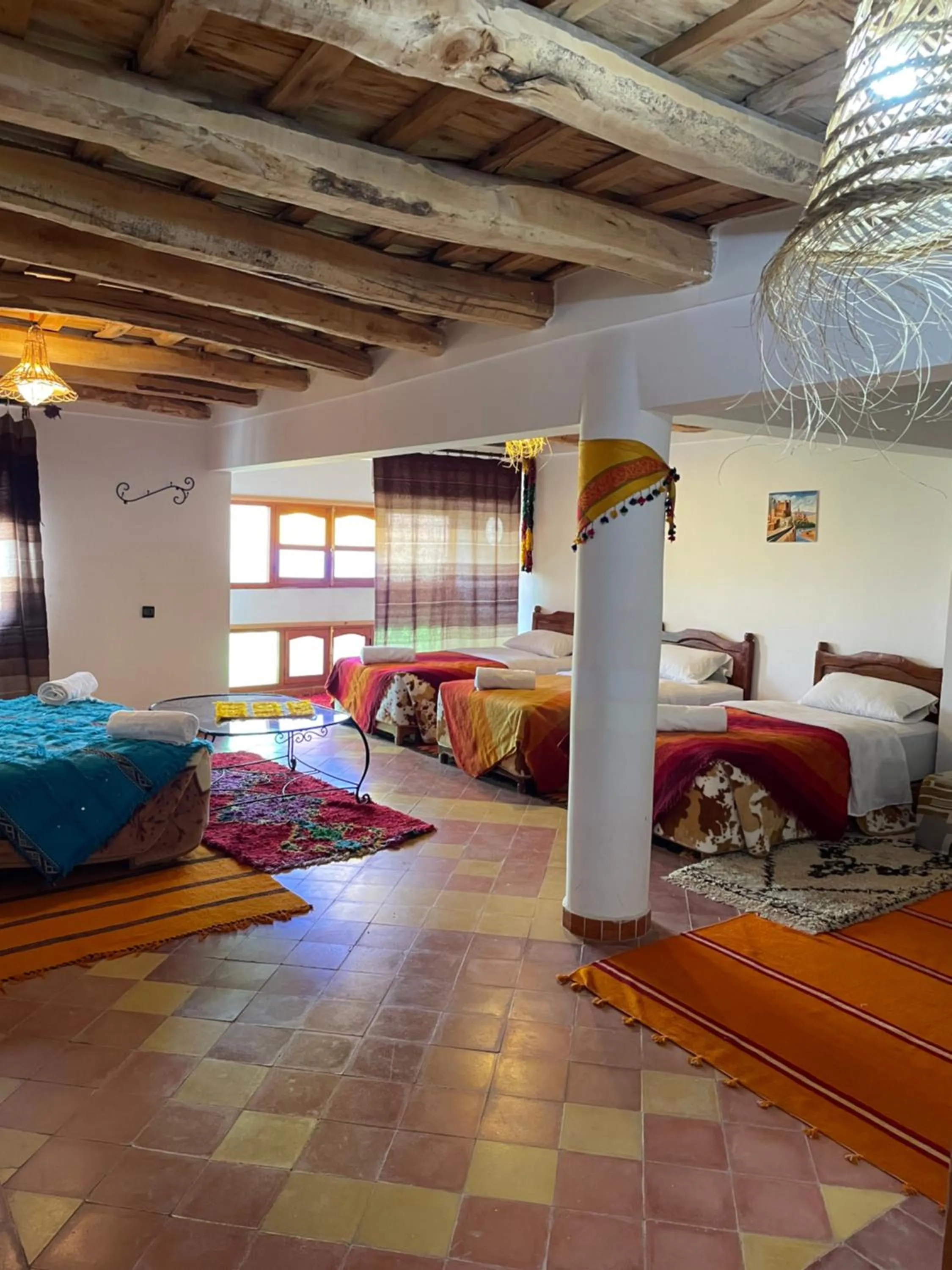 Family Room with Mountain View in Maison D'hôte La Vallée Des Figues