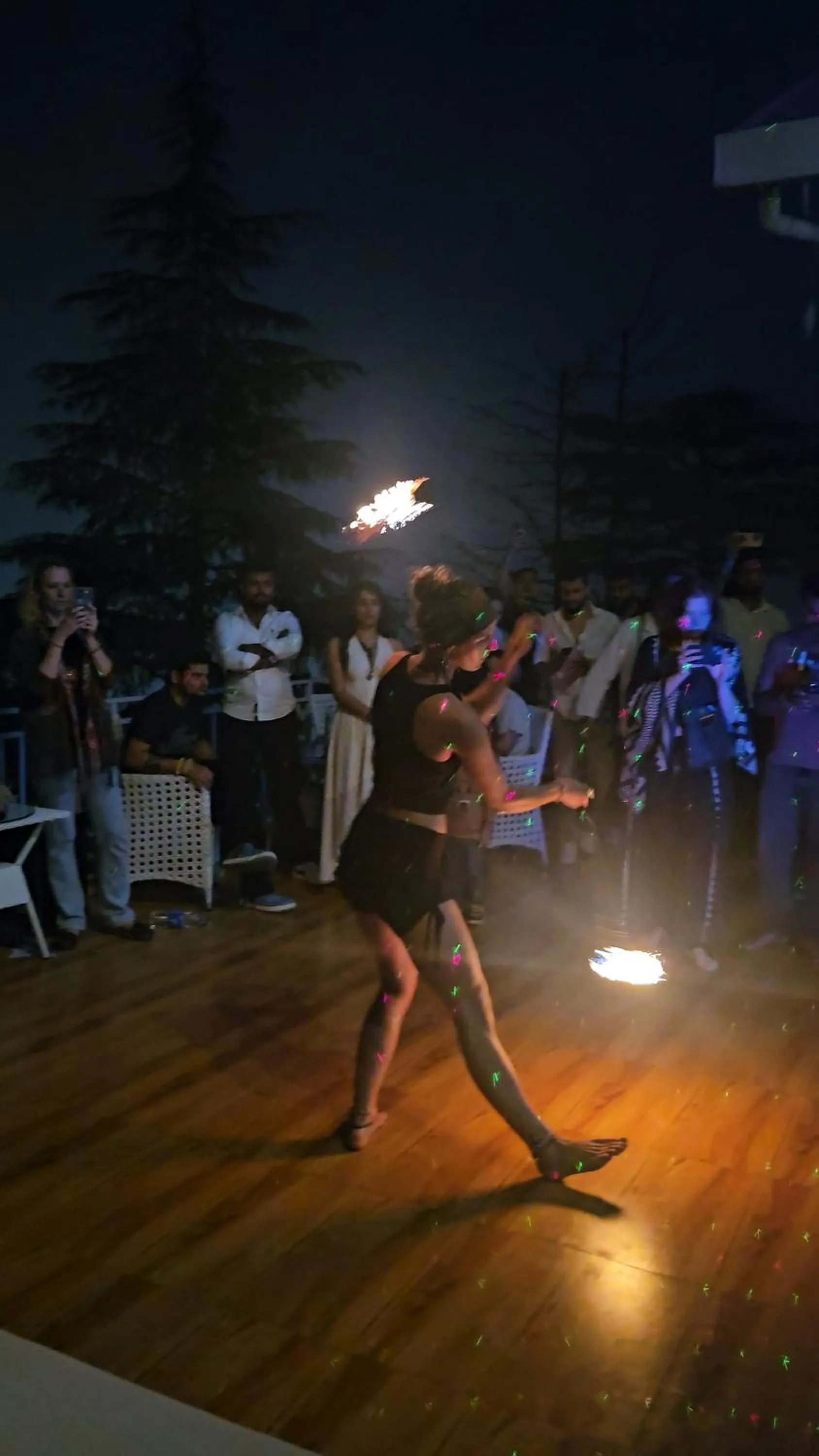 Evening entertainment in The Bunksters Mcleodganj, Dharmkot