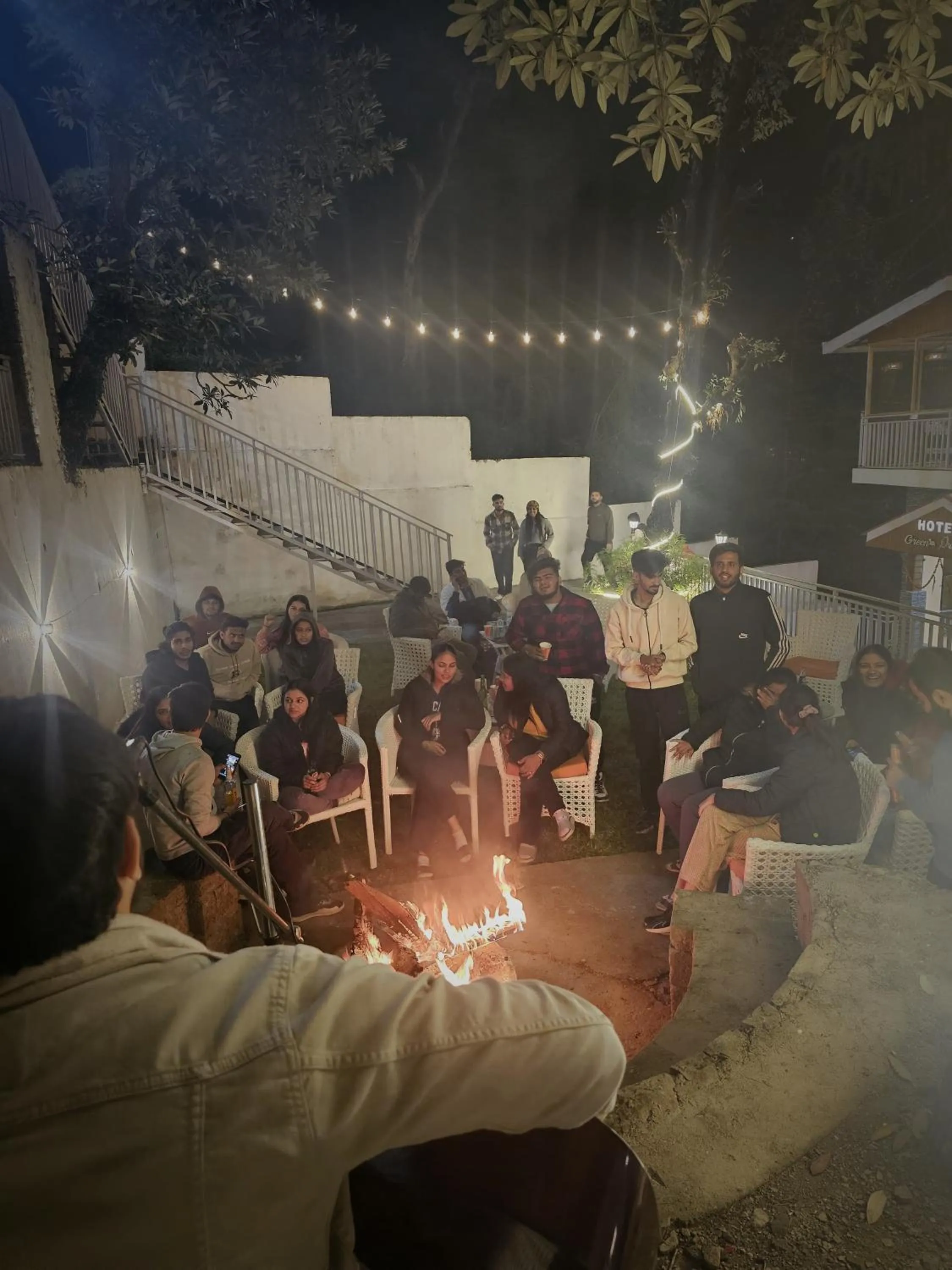 Patio in The Bunksters Mcleodganj, Dharmkot