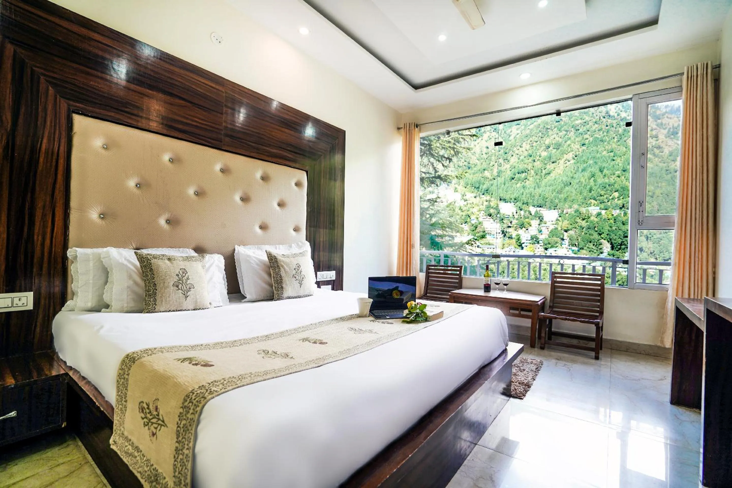 View (from property/room), Bed in The Bunksters Mcleodganj, Dharmkot