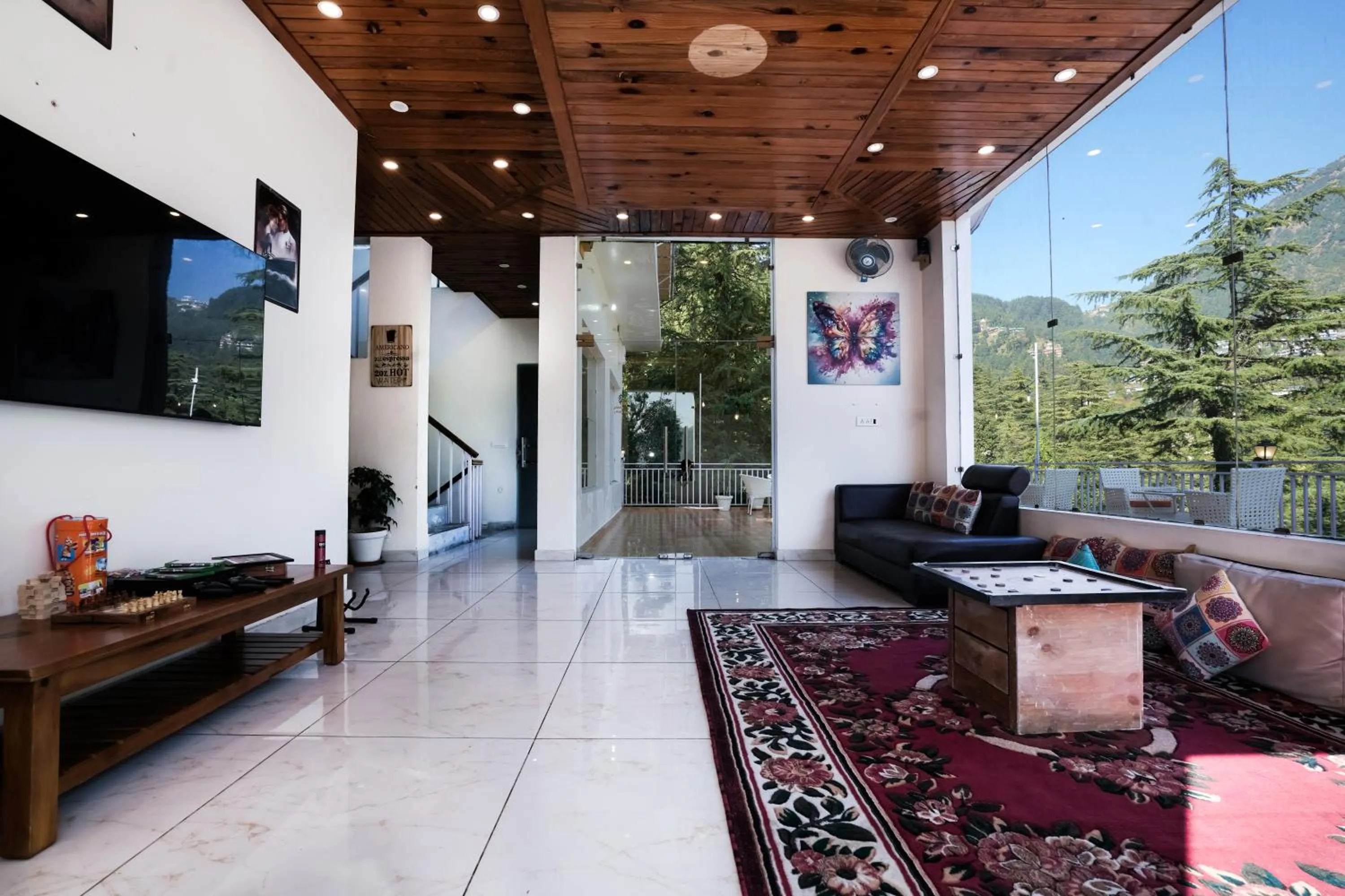 Patio in The Bunksters Mcleodganj, Dharmkot