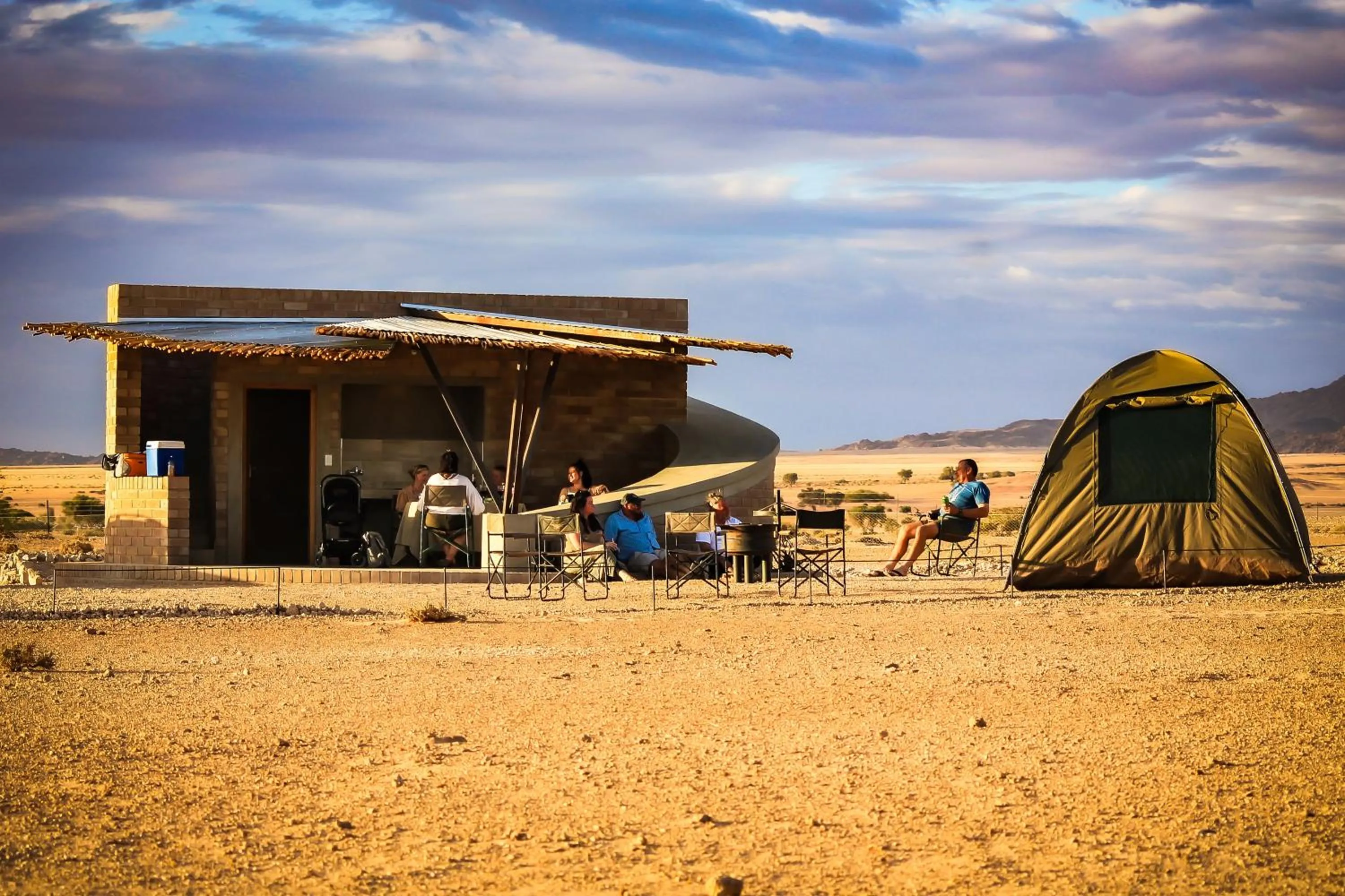 Property building in Sossus Oasis Campsite