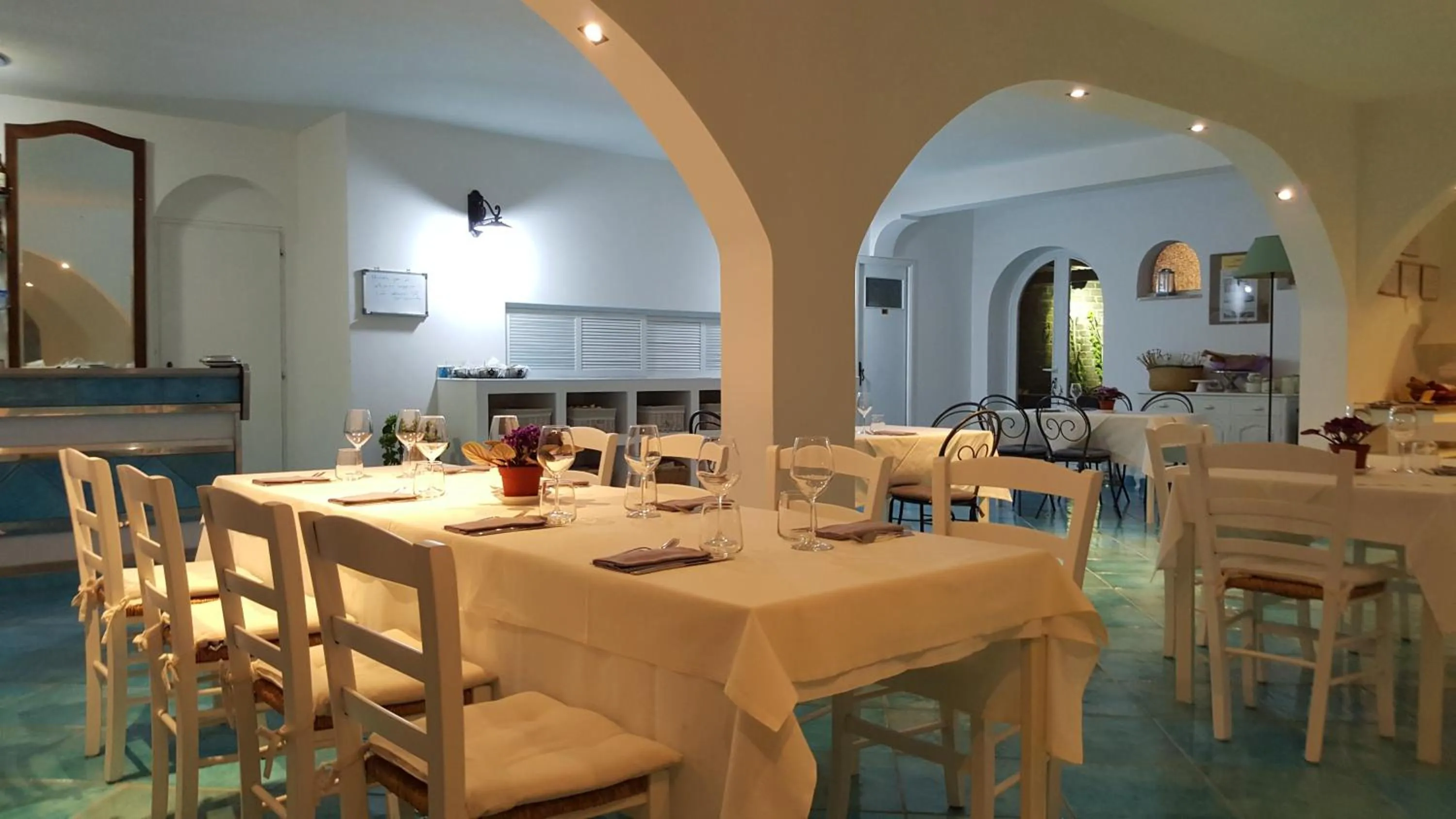 Dining area in Hotel Borgo Cacciatori