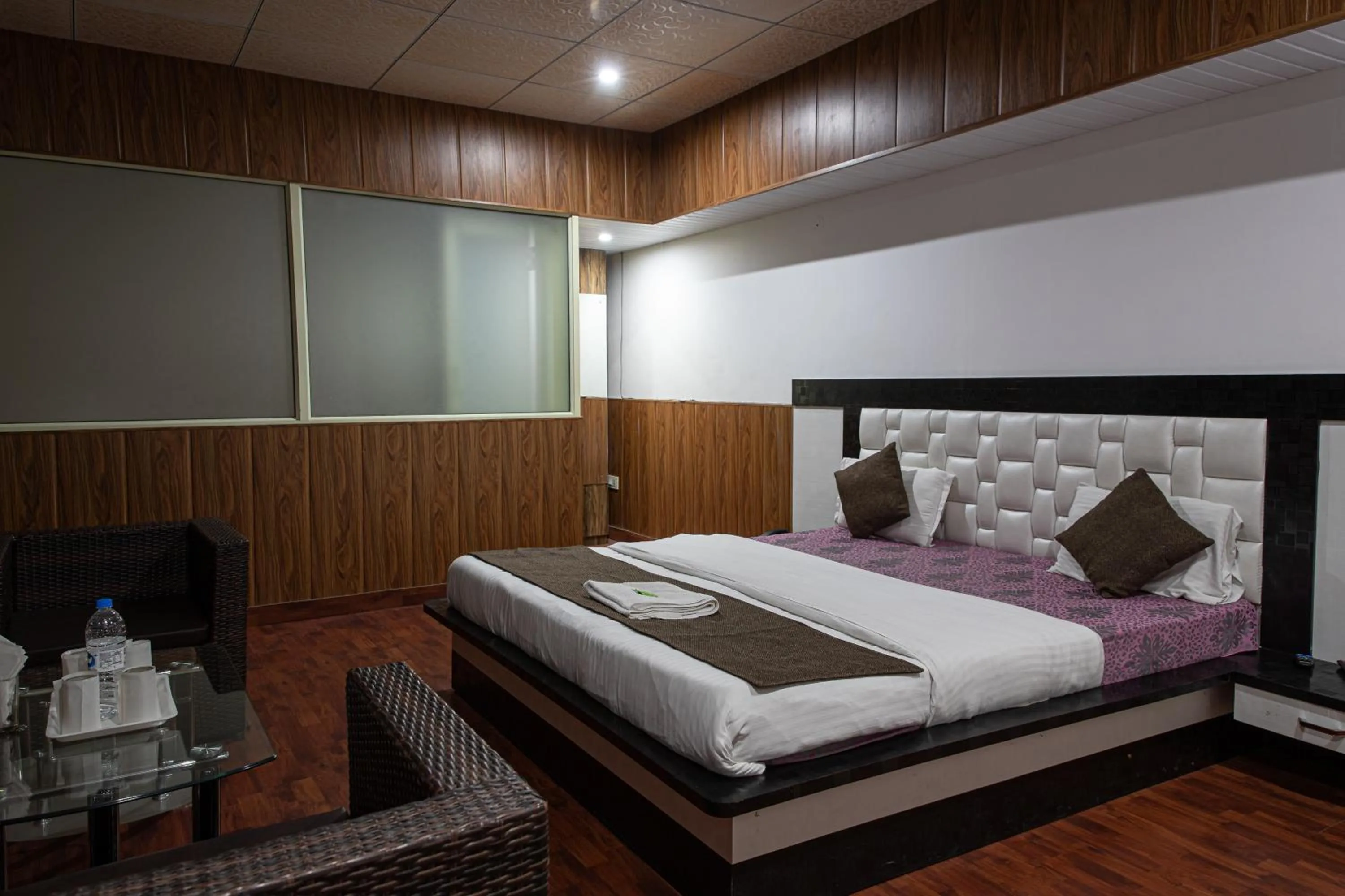 Seating area, Bed in Home Stay Green View Doon