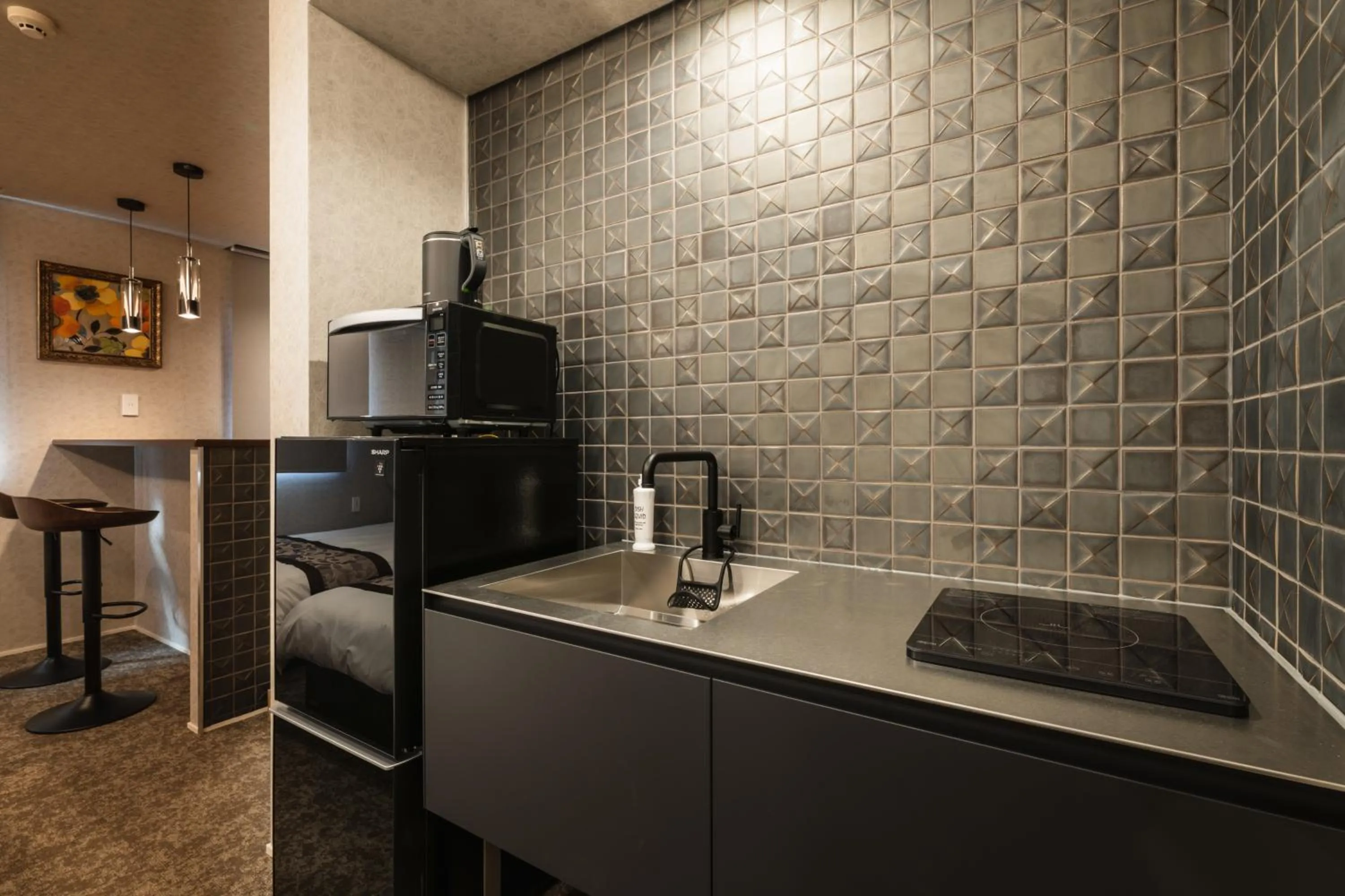 Kitchen or kitchenette in GRAND BASE Urakami