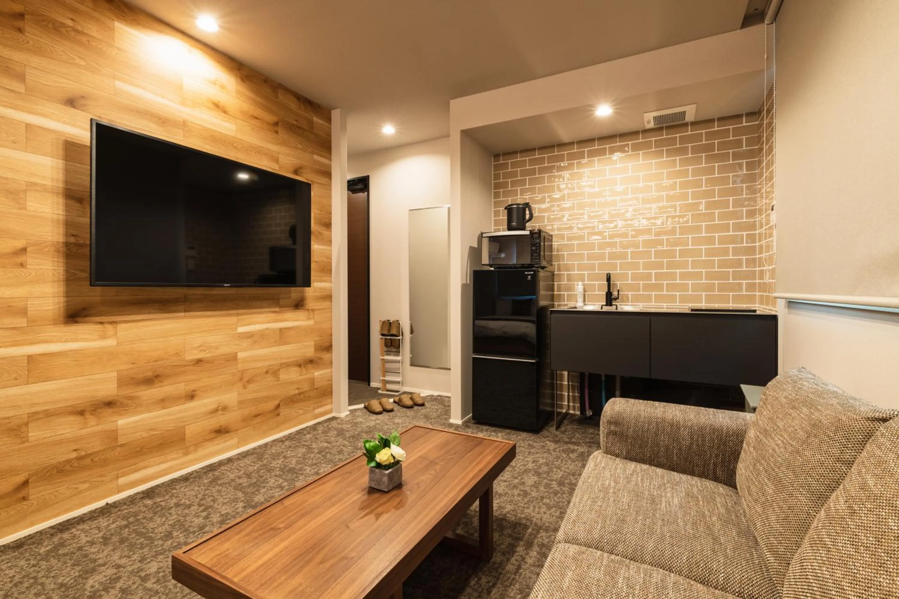 Seating area in GRAND BASE Urakami