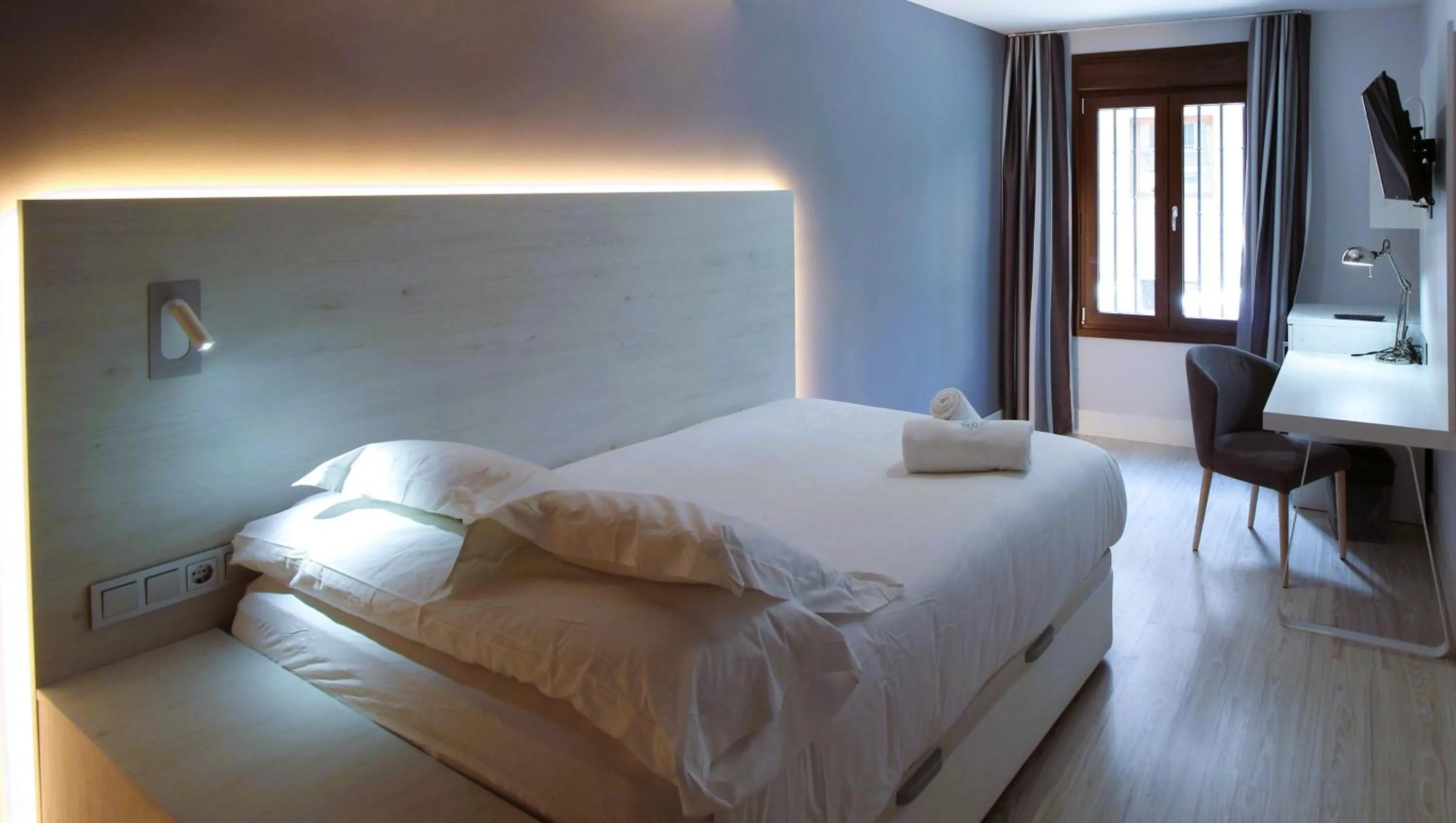 Bed in Palacio La Floresta