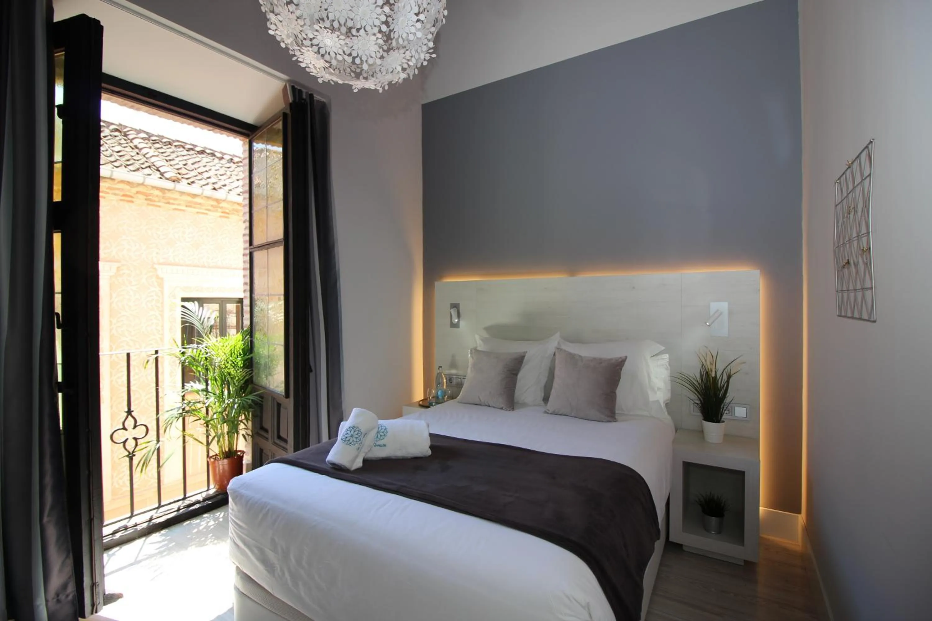 Bed in Palacio La Floresta