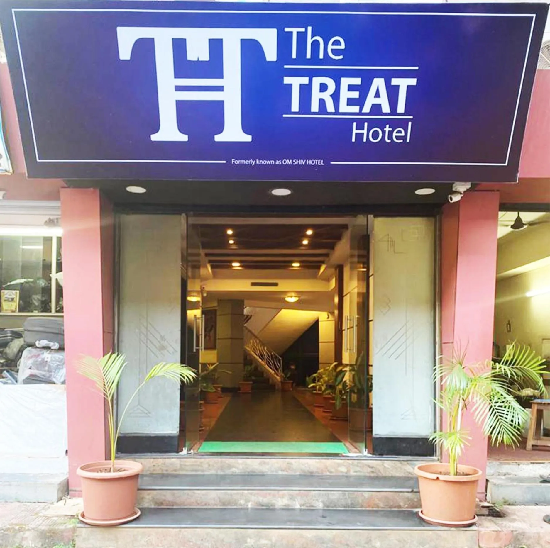 Facade/entrance in The Treat Hotel