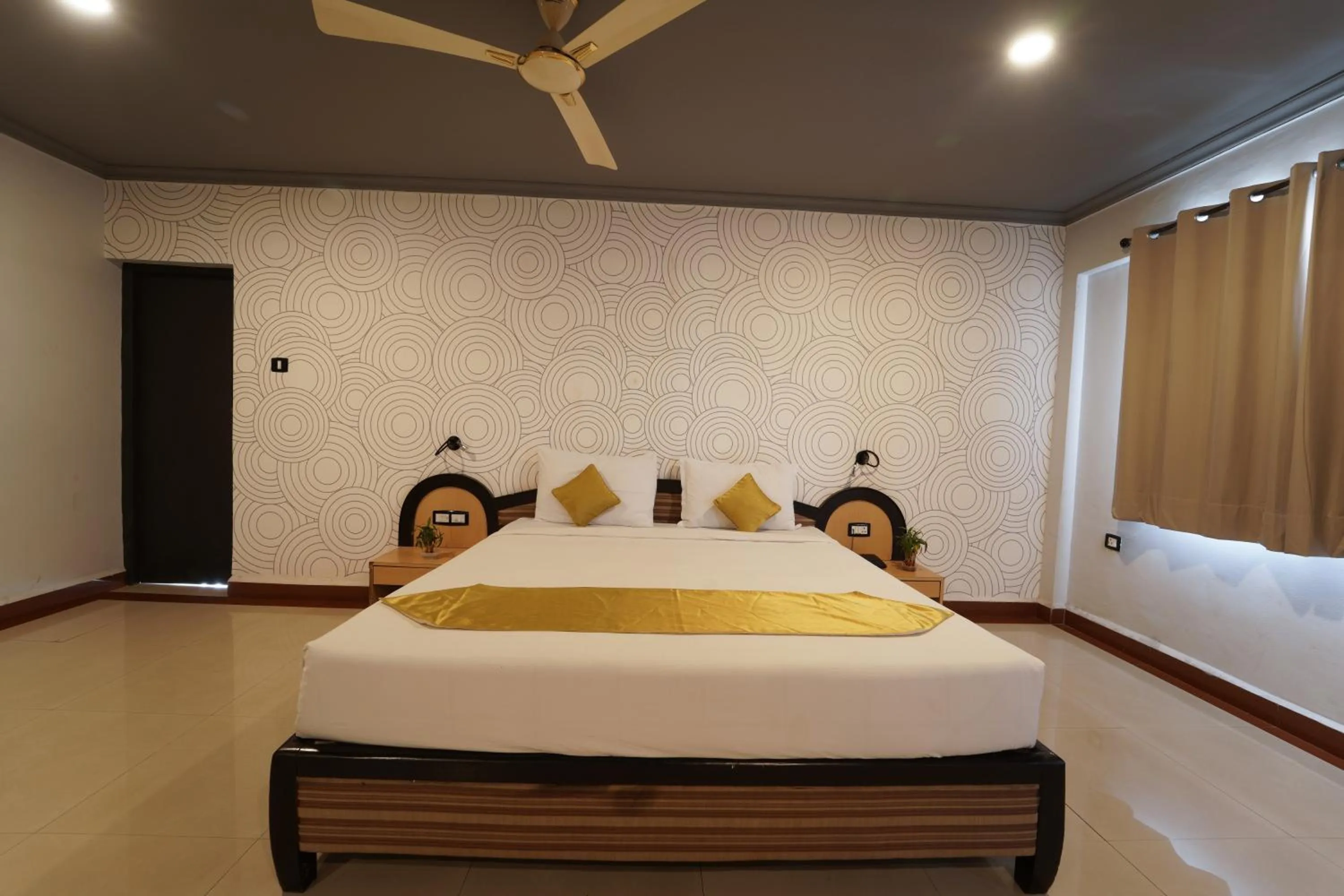 Bed in The Treat Hotel