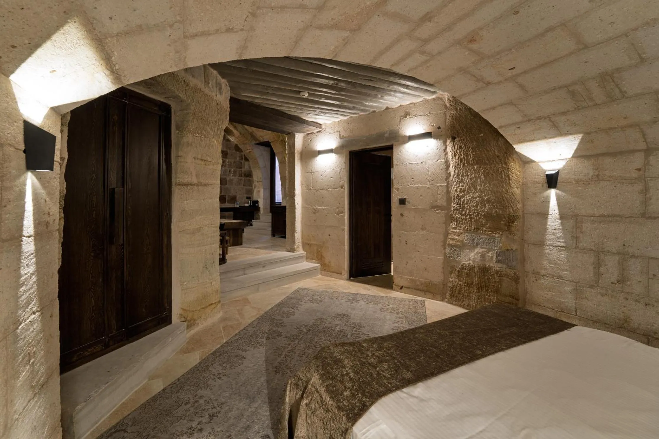 Bedroom, Bed in Luvi Cave Hotel