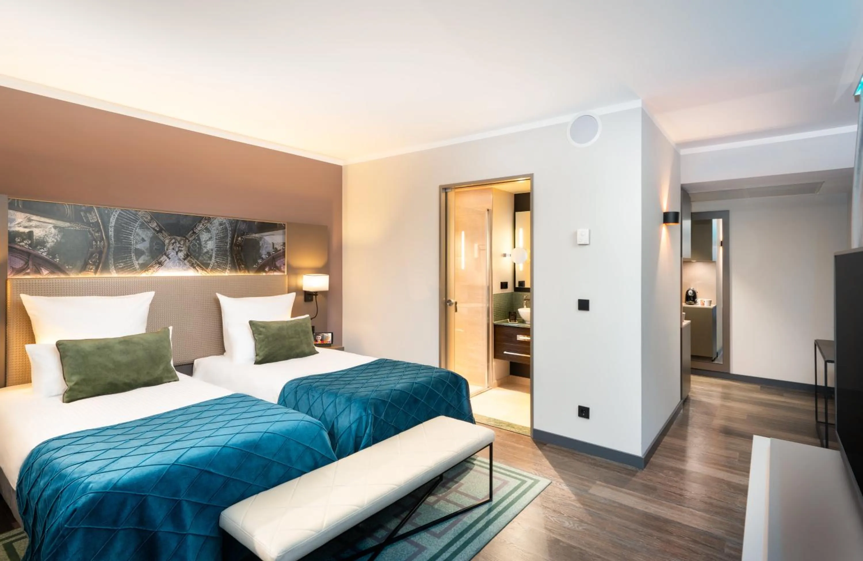 Photo of the whole room, Bed in Leonardo Royal Hotel Nürnberg