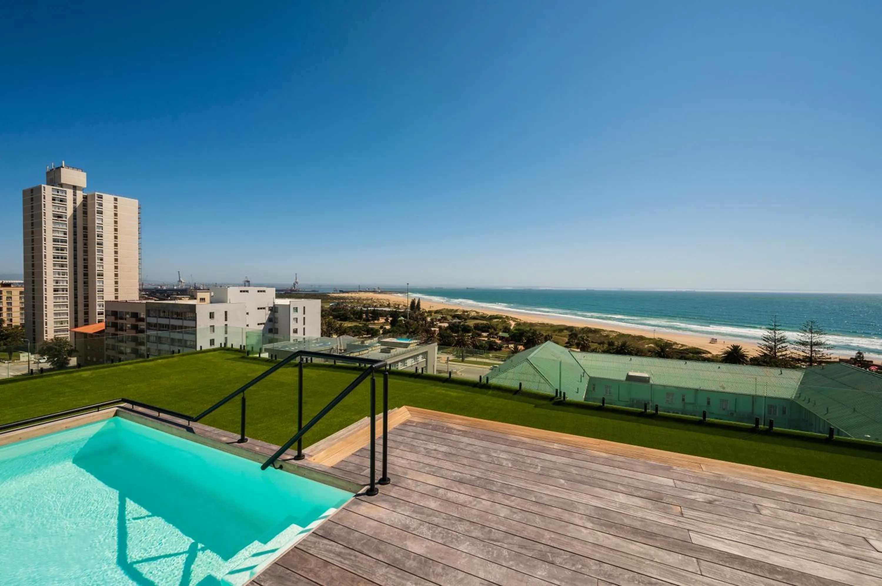 Sea view in Paxton Luxury Apartments self-catering