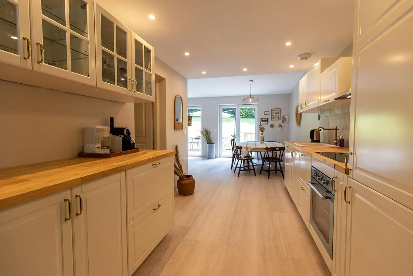 Kitchen or kitchenette in Gîte La Résilience, sur la piste de ski d'Autrans