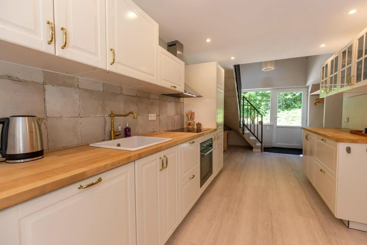 Kitchen or kitchenette in Gîte La Résilience, sur la piste de ski d'Autrans