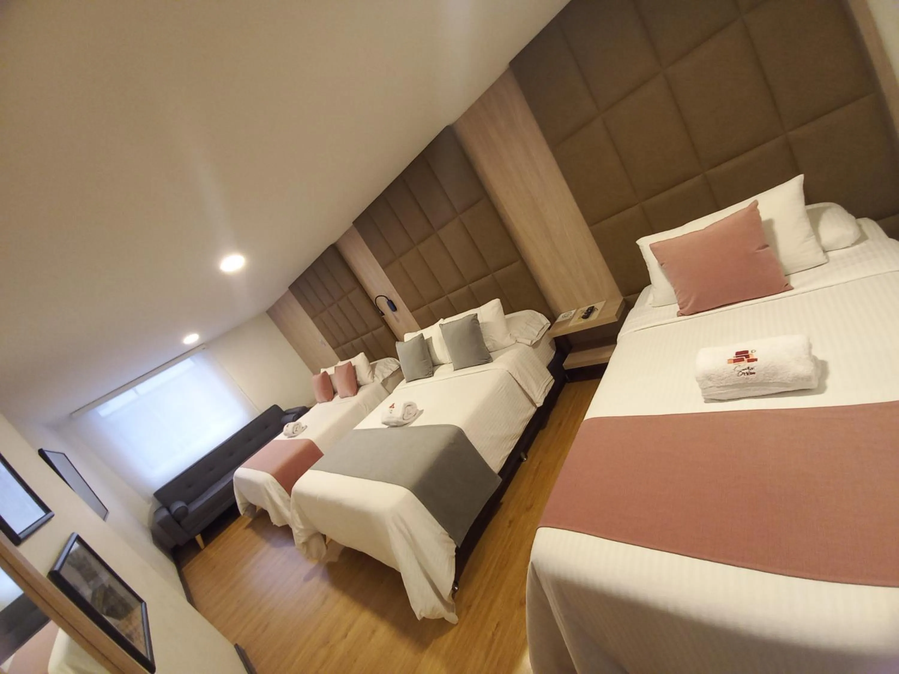 Bed in HOTEL SANTORI