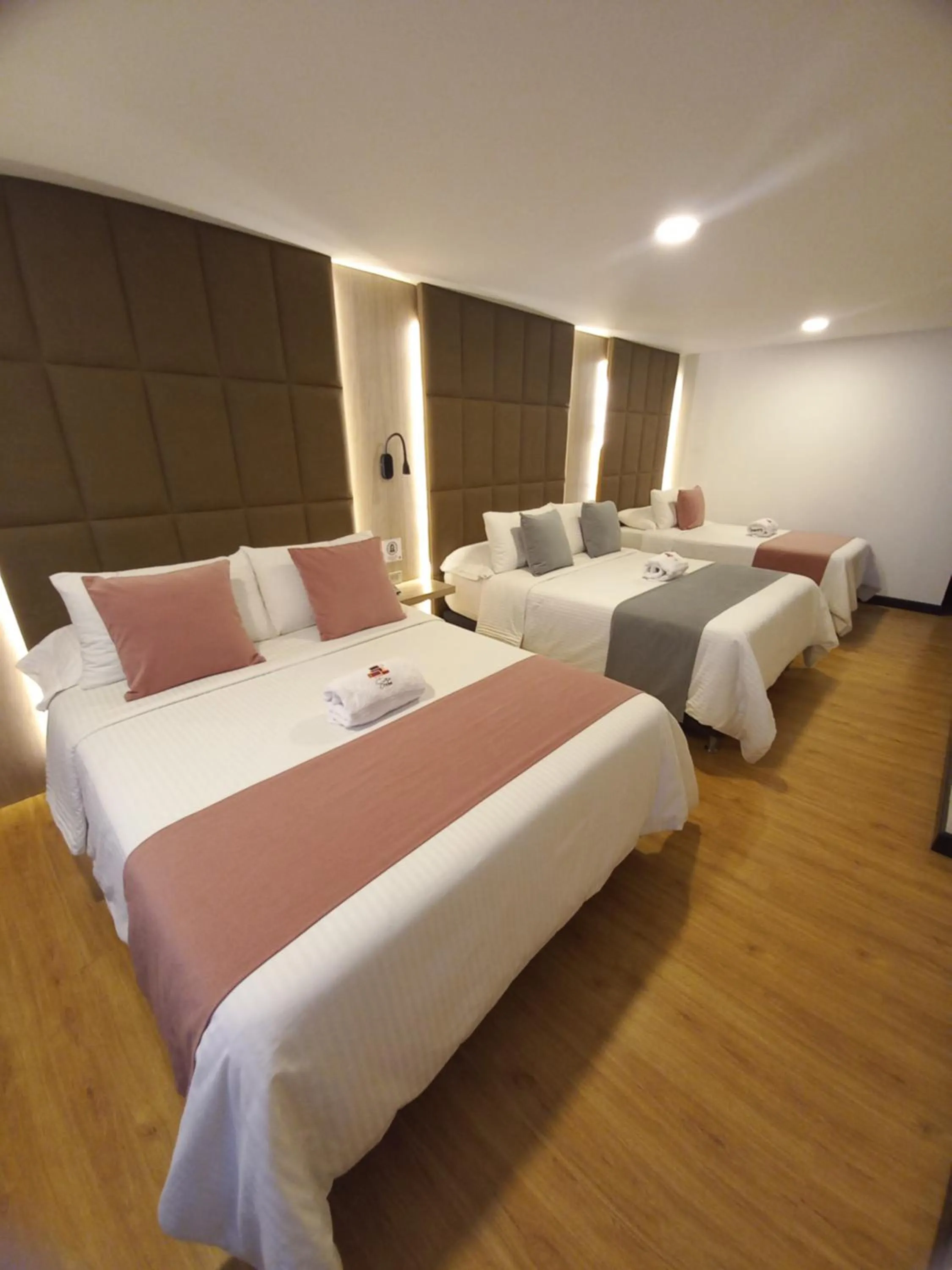 Bed in HOTEL SANTORI