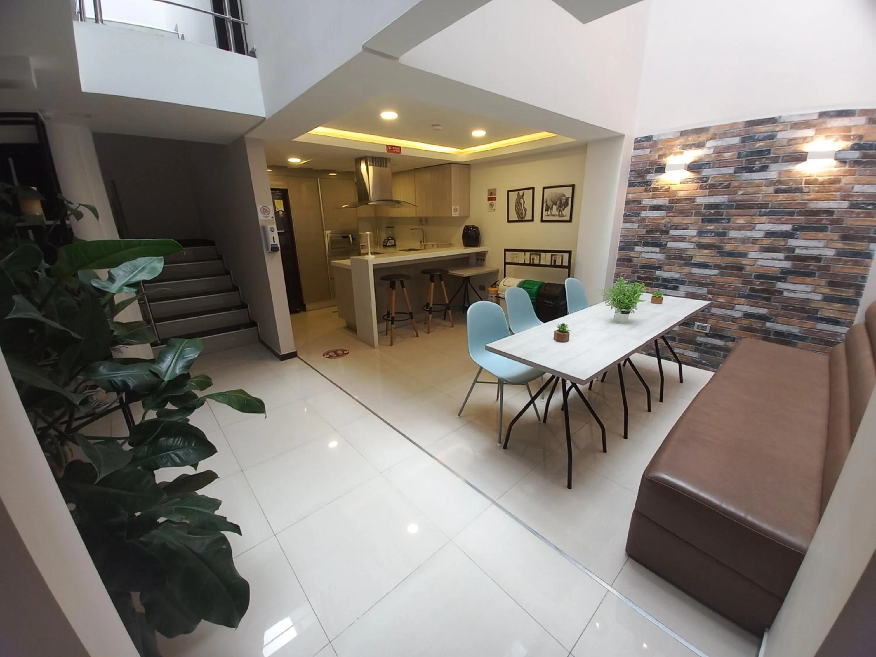 Dining area in HOTEL SANTORI