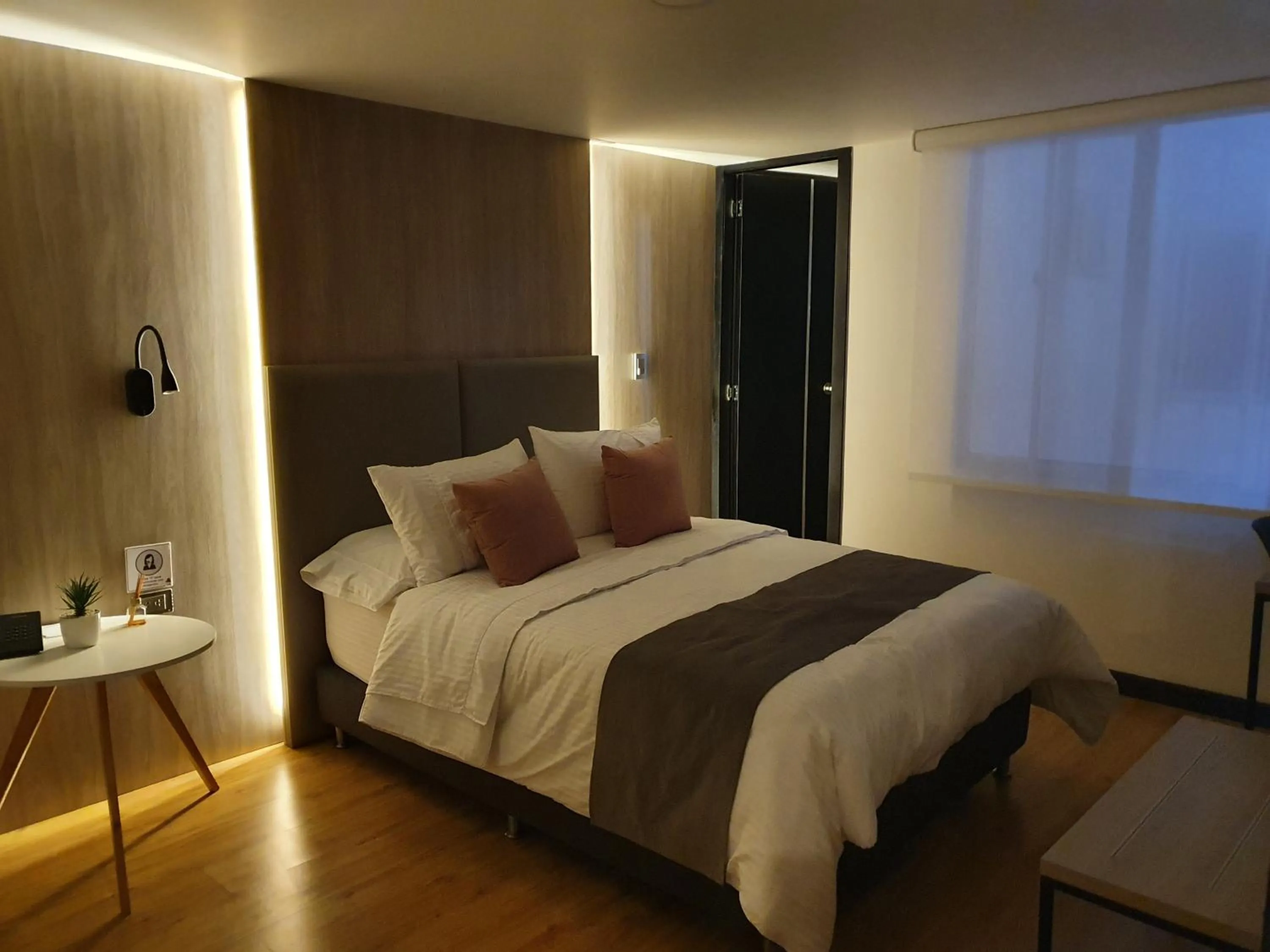 Bed in HOTEL SANTORI