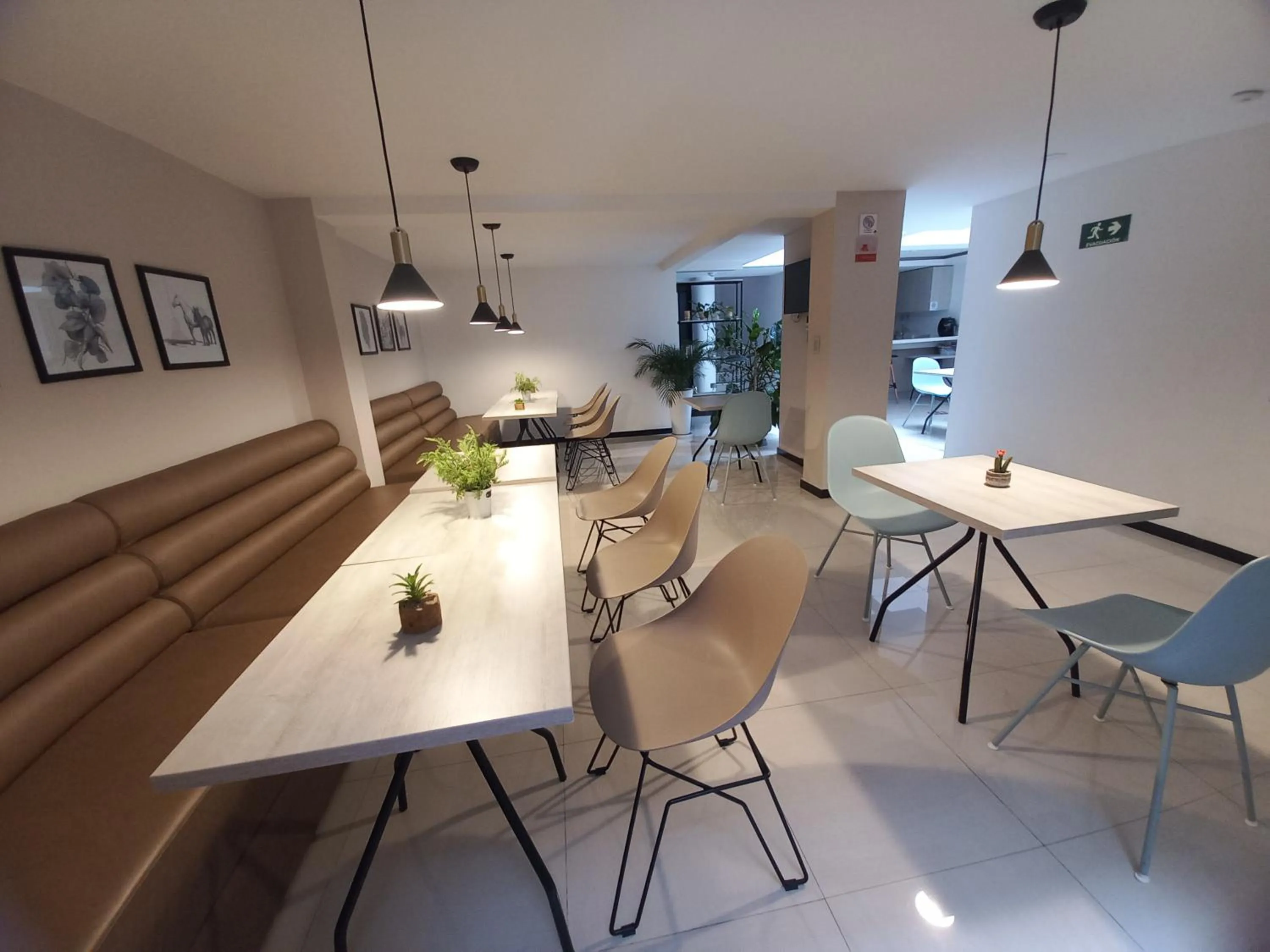 Dining area in HOTEL SANTORI