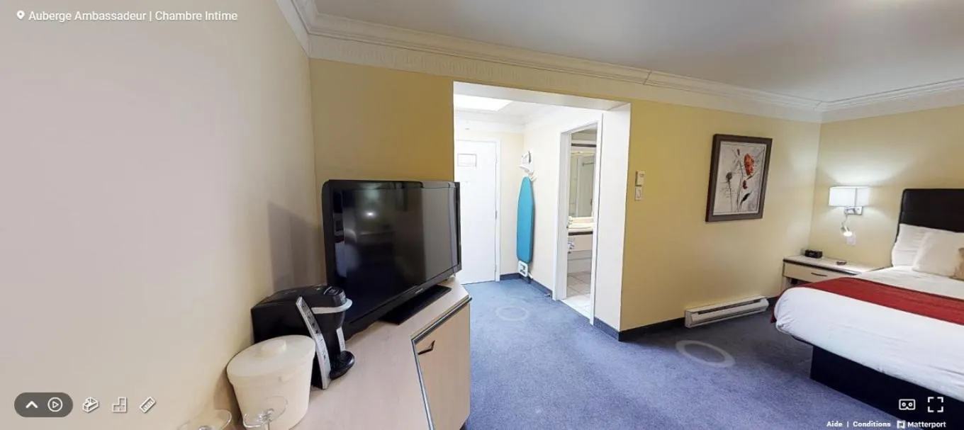 Bed in Auberge l'Ambassadeur