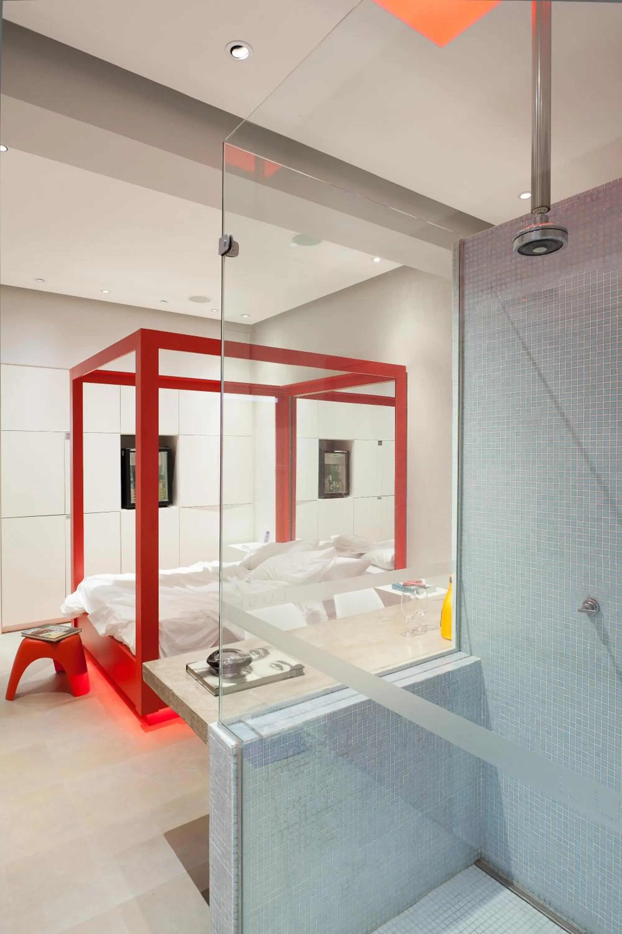 Bed in Lush Motel Ipiranga