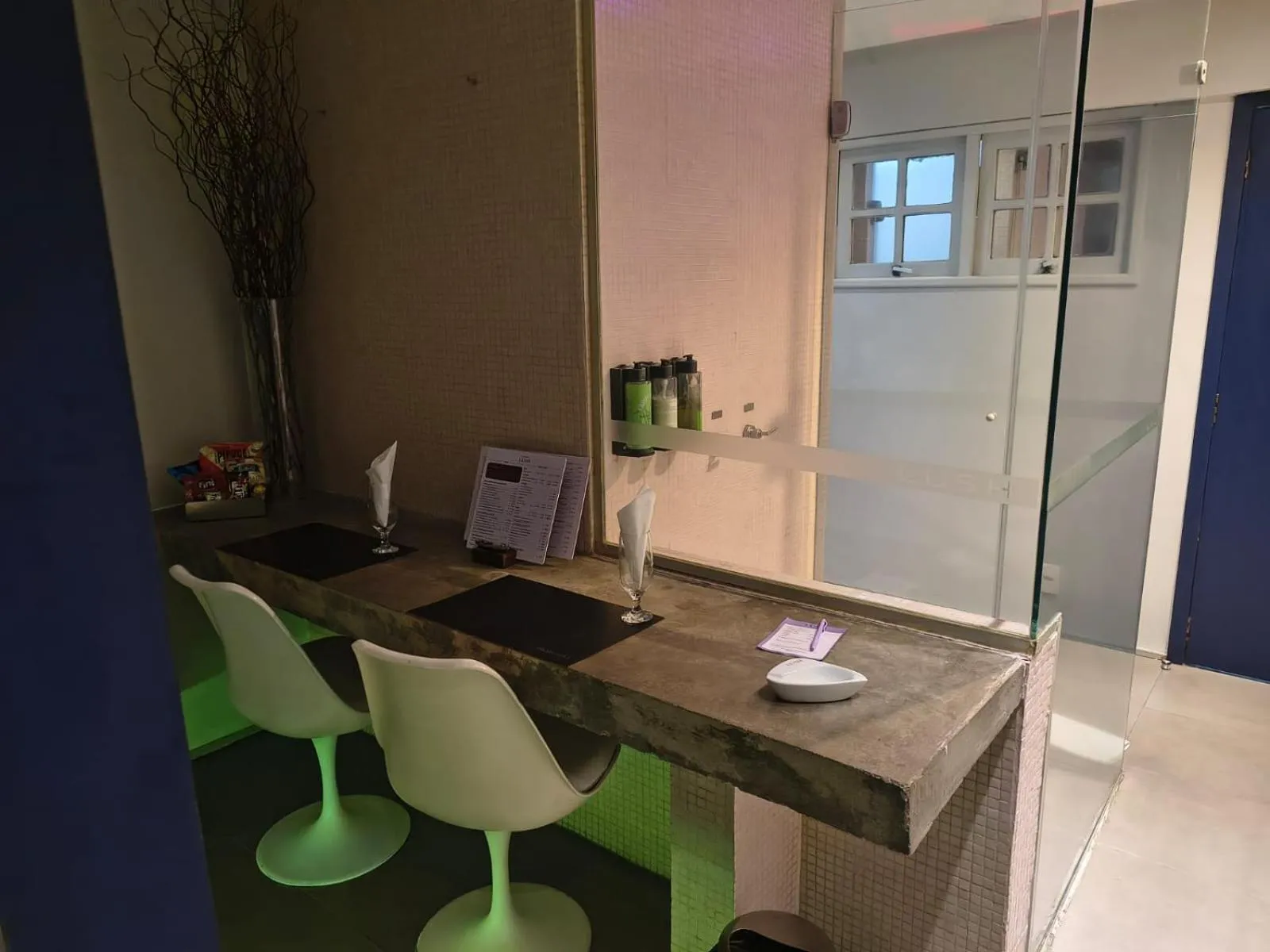 Dining area in Lush Motel Ipiranga