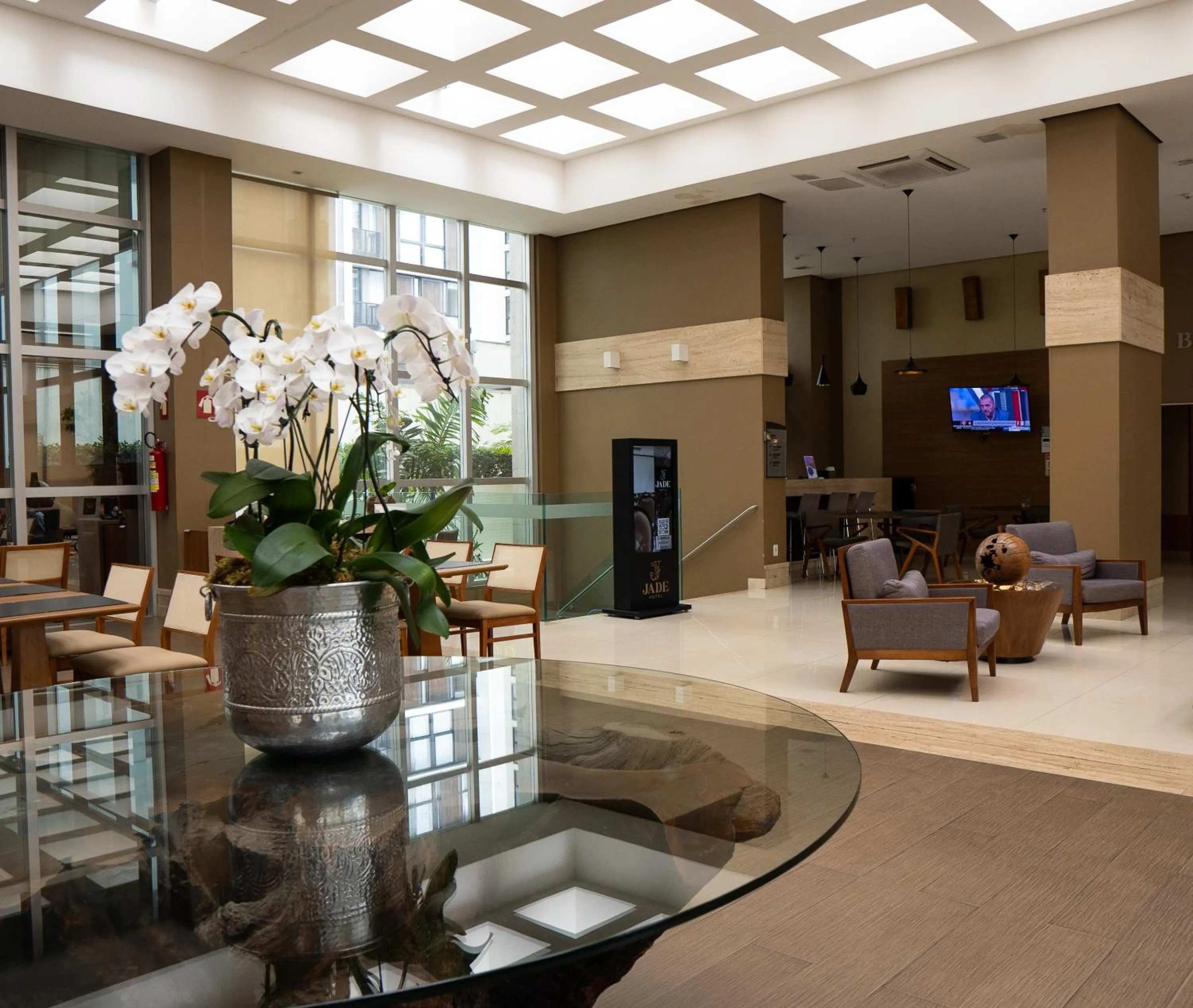 Lobby or reception in Jade Hotel Brasília