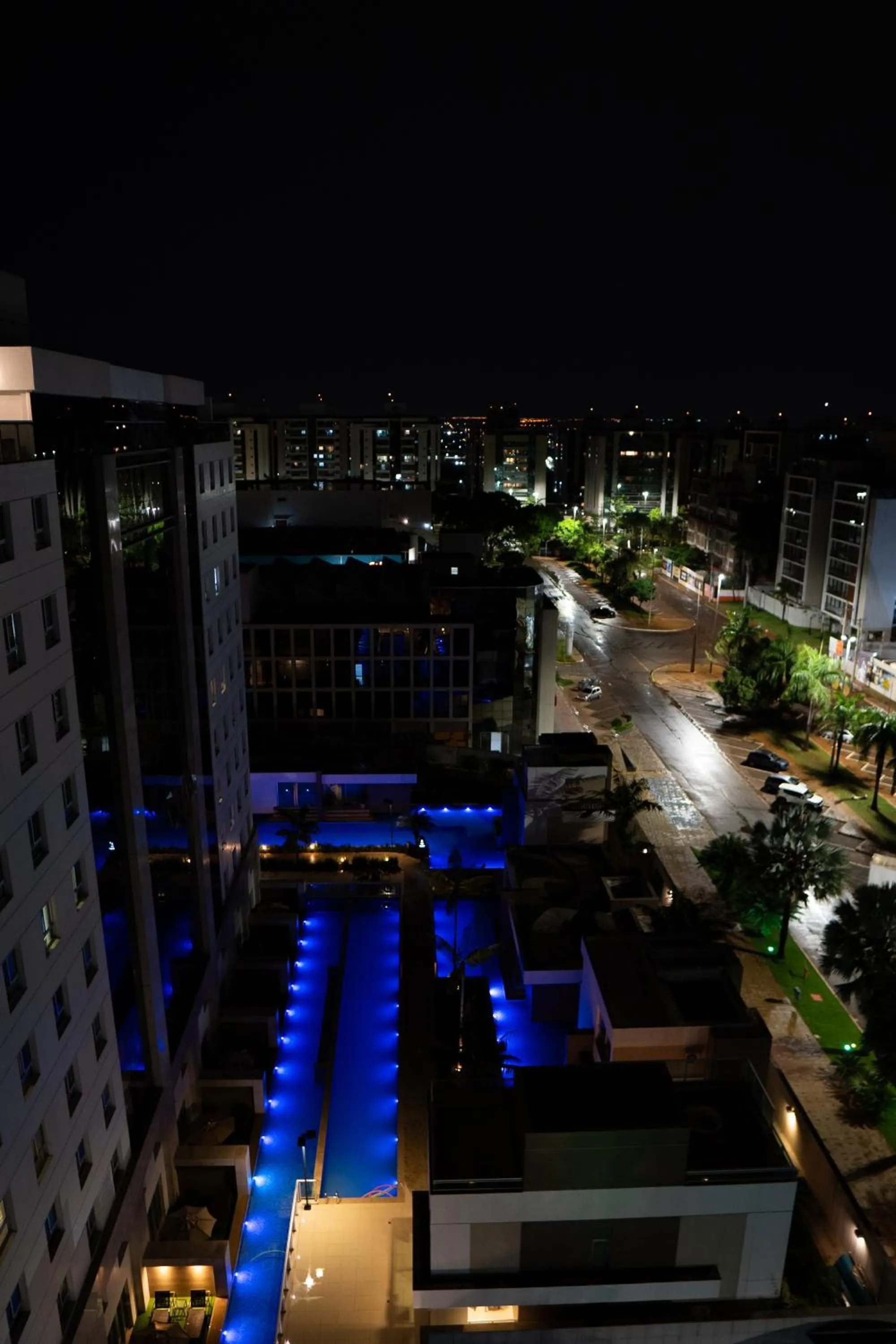 Night in Jade Hotel Brasília