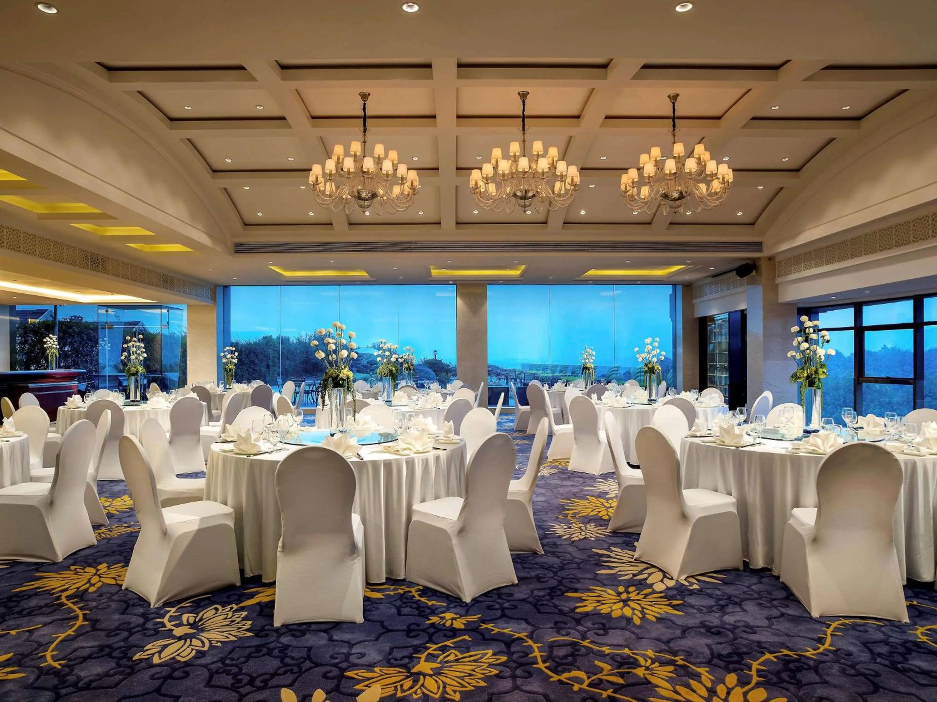 Meeting/conference room in Sofitel Hangzhou Westlake - Few steps to West Lake, with panoramic lake view terrace