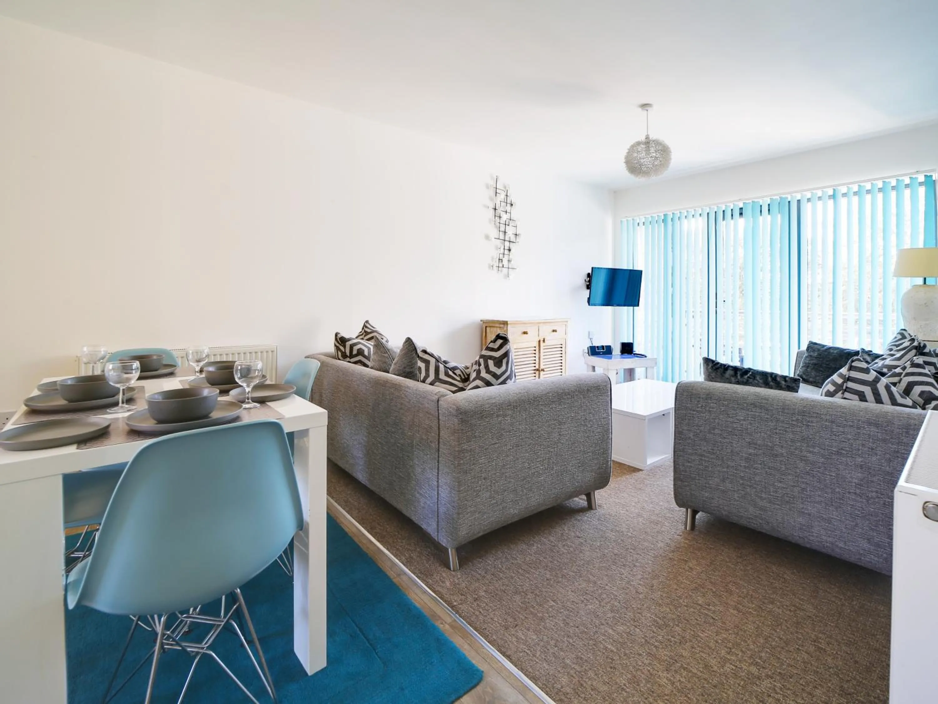 Living room in Wheel Water Collections