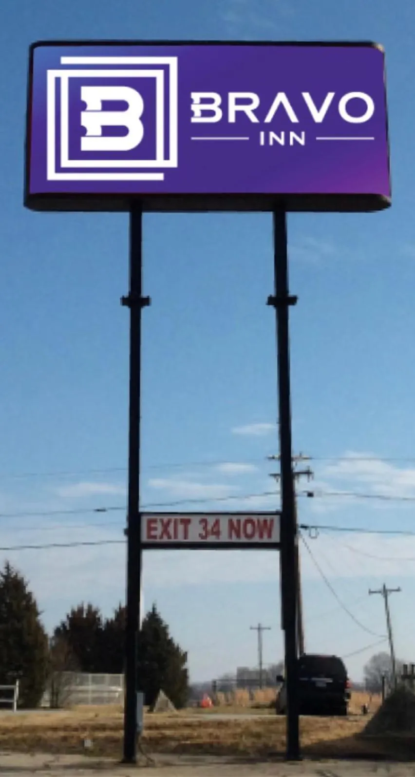 Property logo or sign in Bravo Inn Greensboro