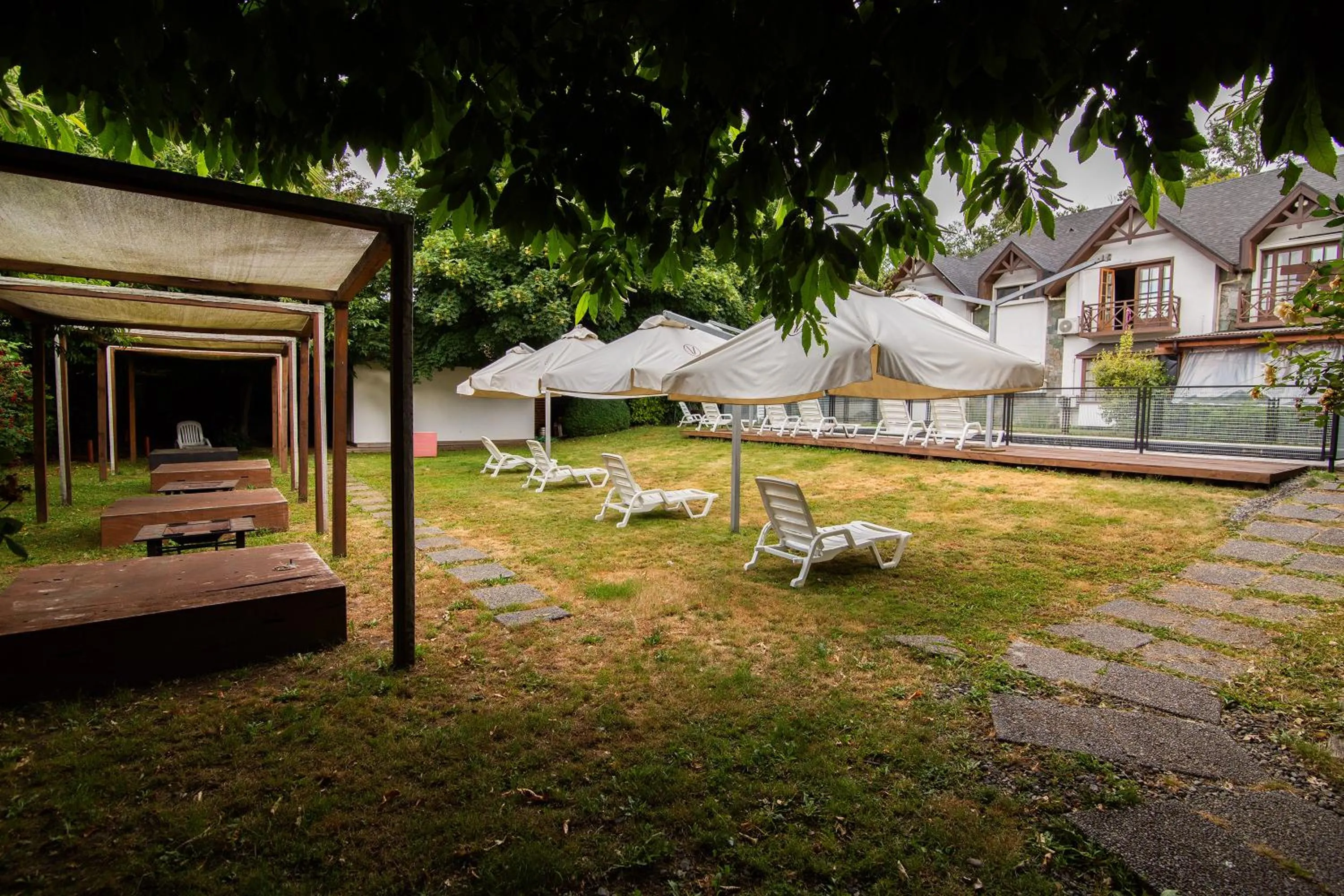 Swimming pool in Hotel Inti Kuyen Plaza