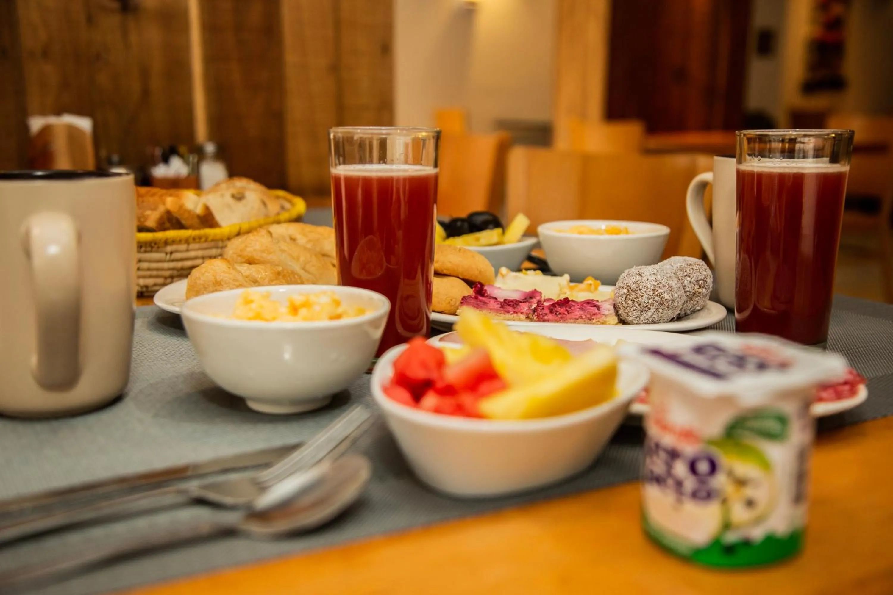 Breakfast in Hotel Inti Kuyen Plaza