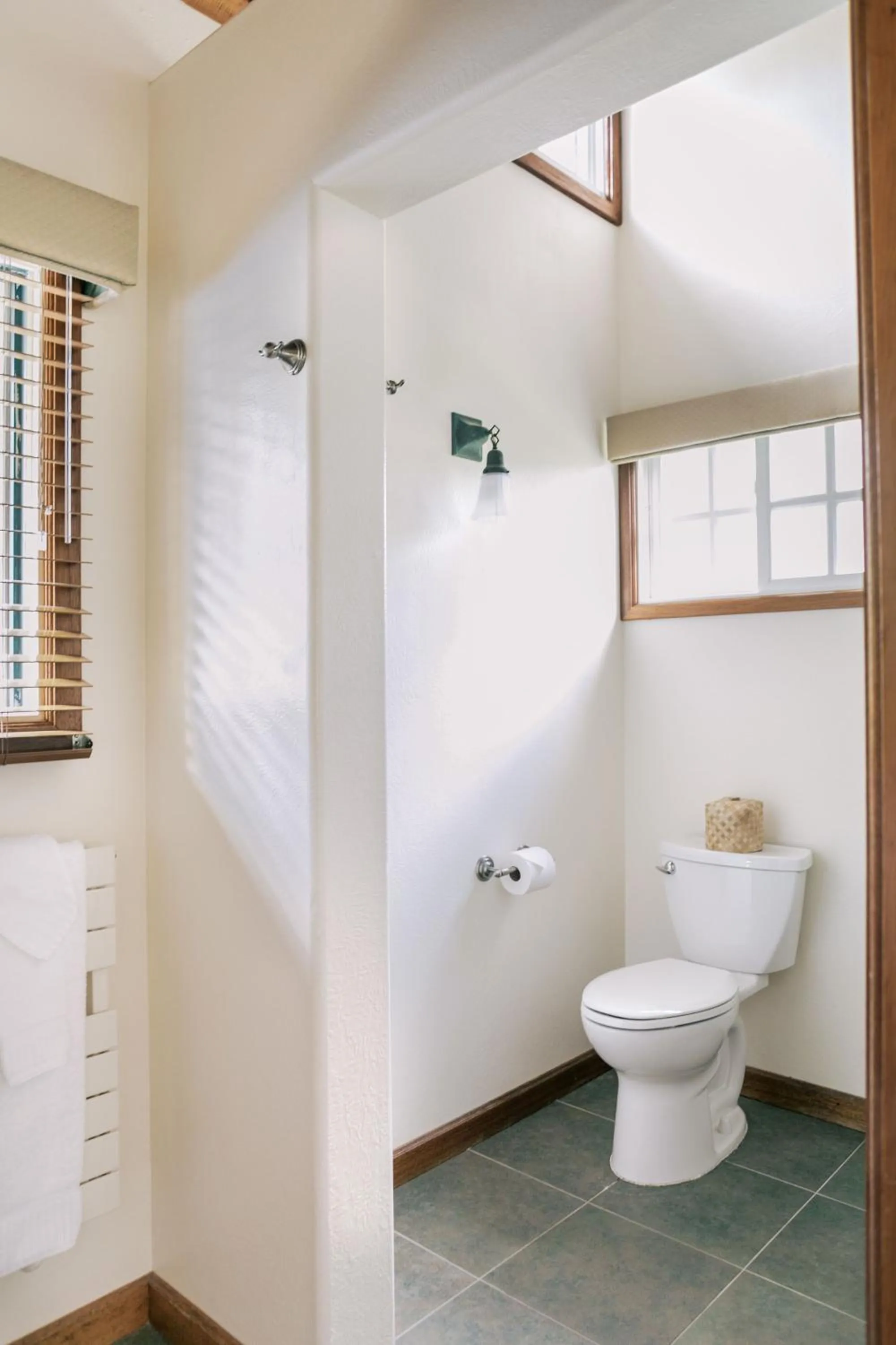 Toilet in Kilauea Lodge and Restaurant
