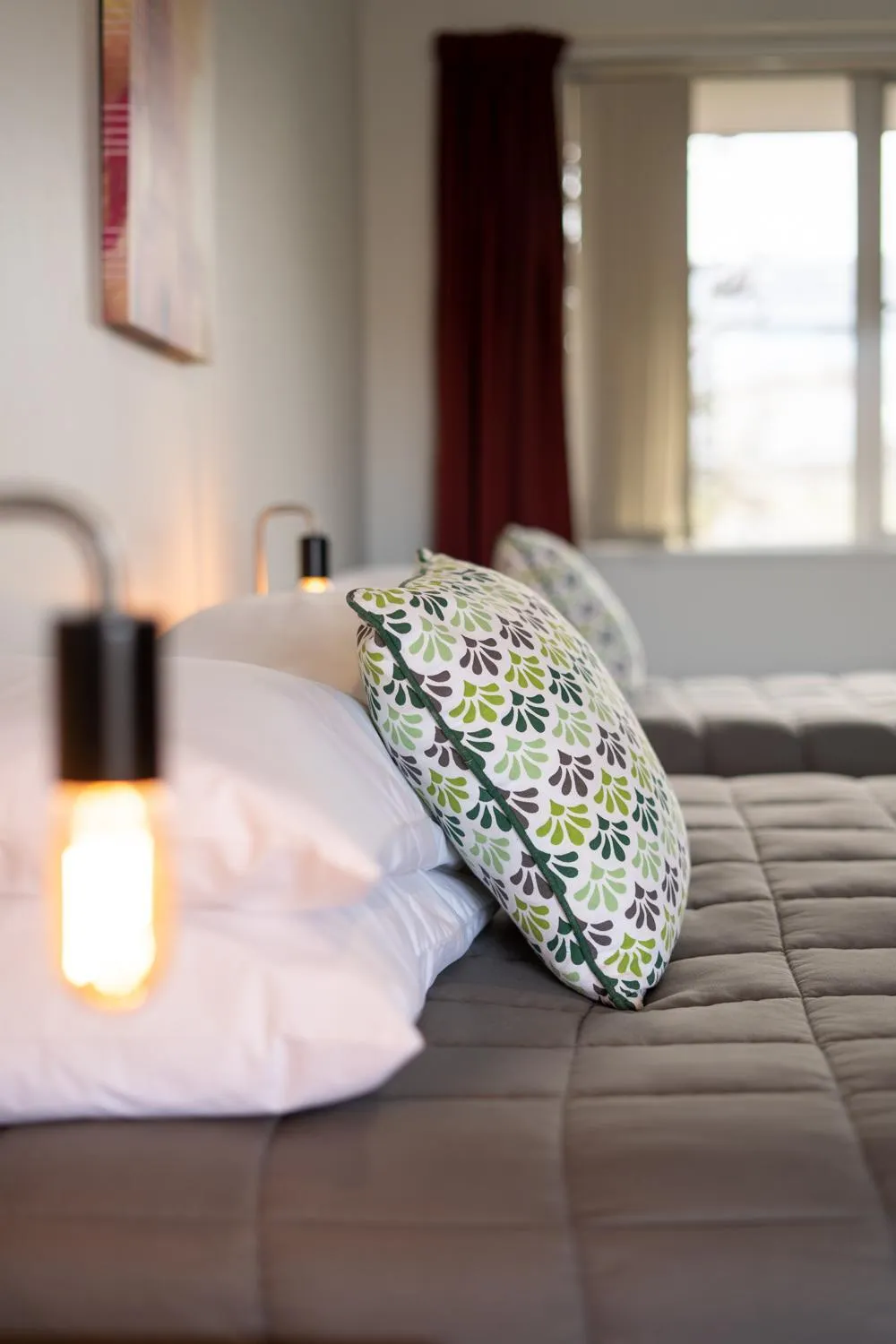 Bed in Alexandra Heights Motel