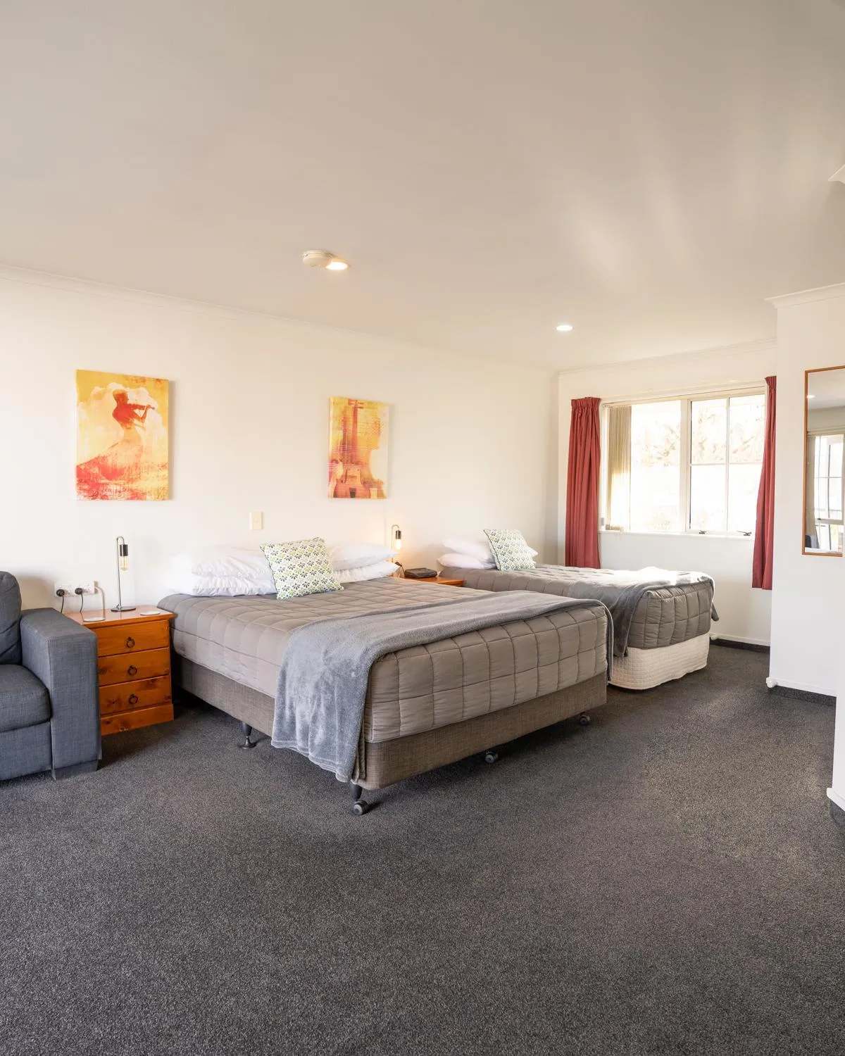 Bedroom, Bed in Alexandra Heights Motel