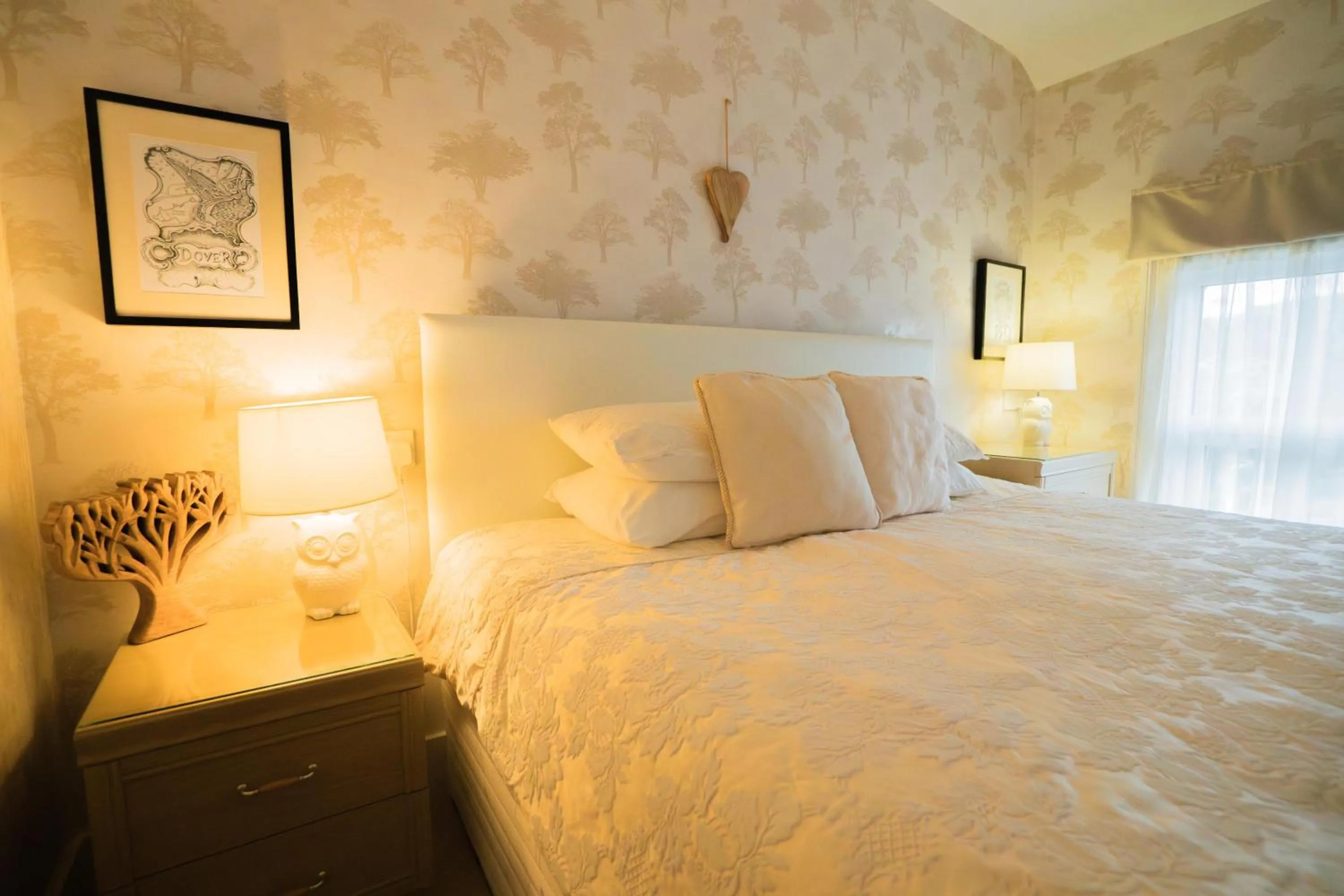 Bed in Maison Dieu Guest House