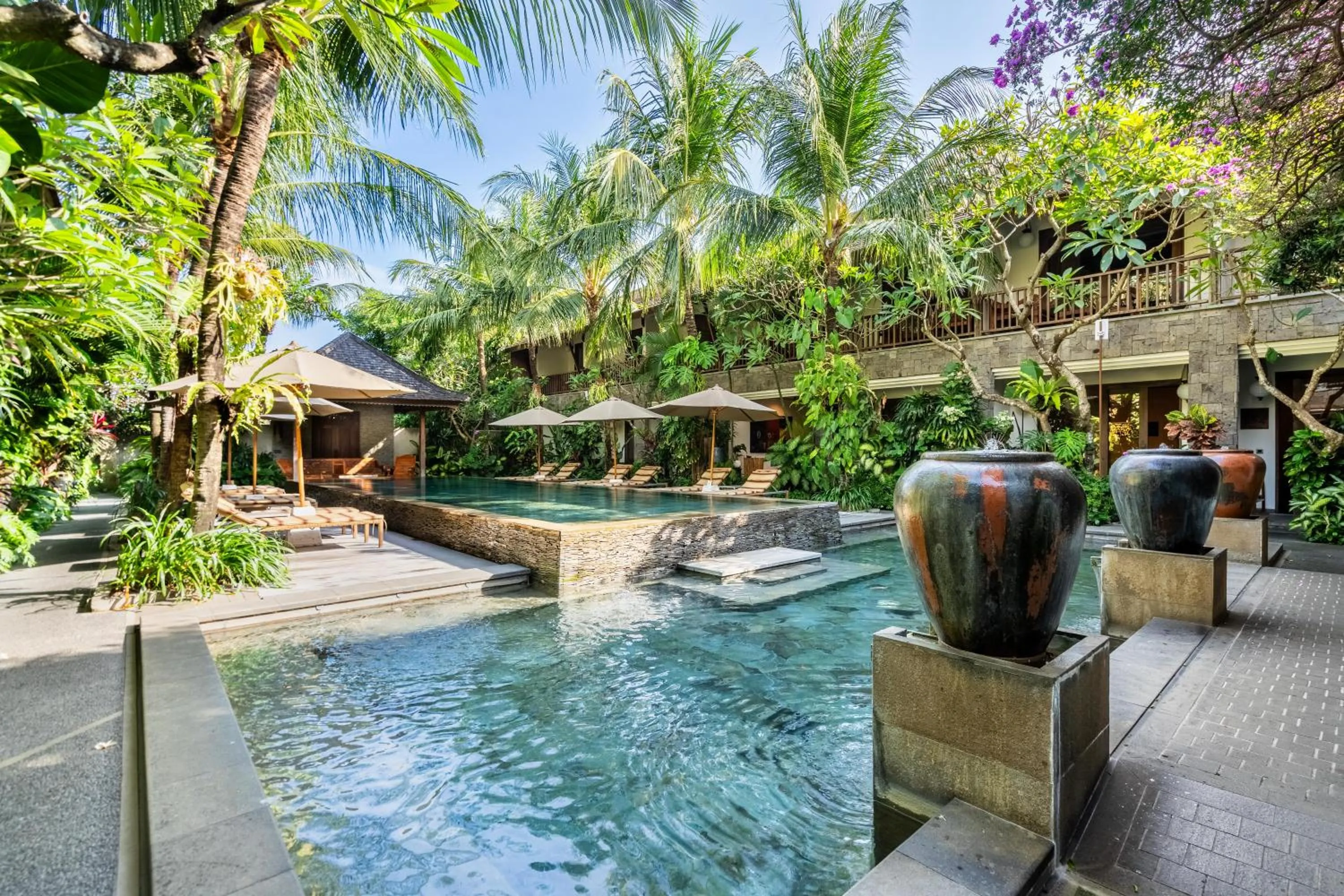 Swimming pool in Kejora Suites